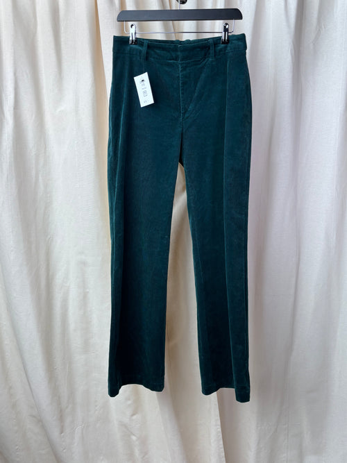 & Other Stories cord trousers in emerald