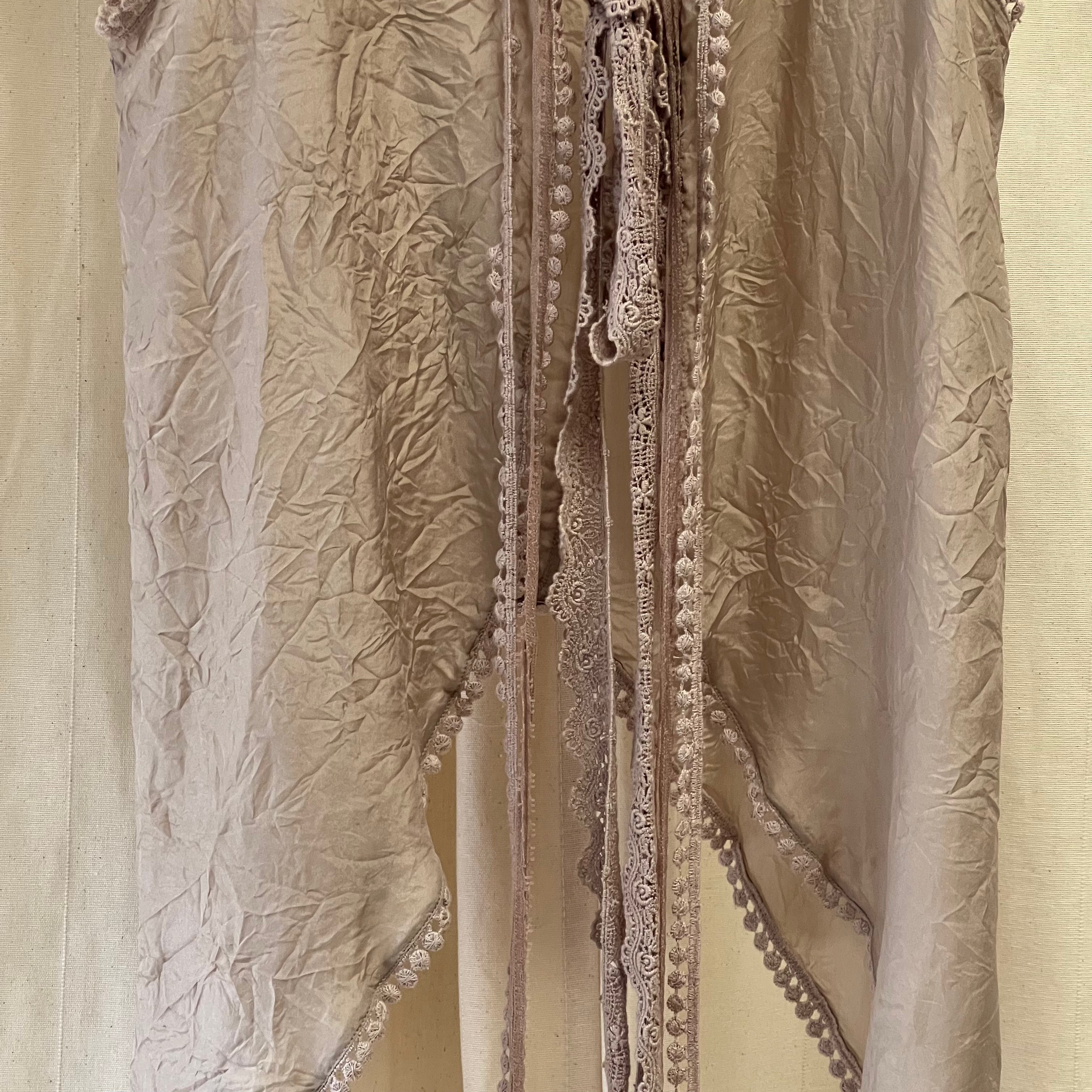 Day by Malene Birger silk vest in nude