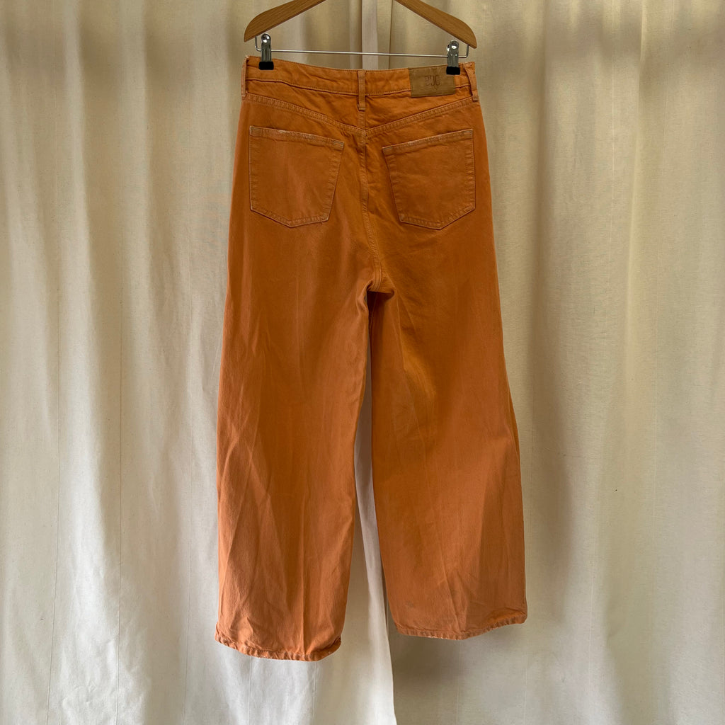 BDG wide leg jeans in orange