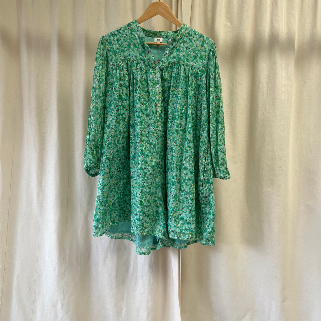 River Island playsuit in green florals