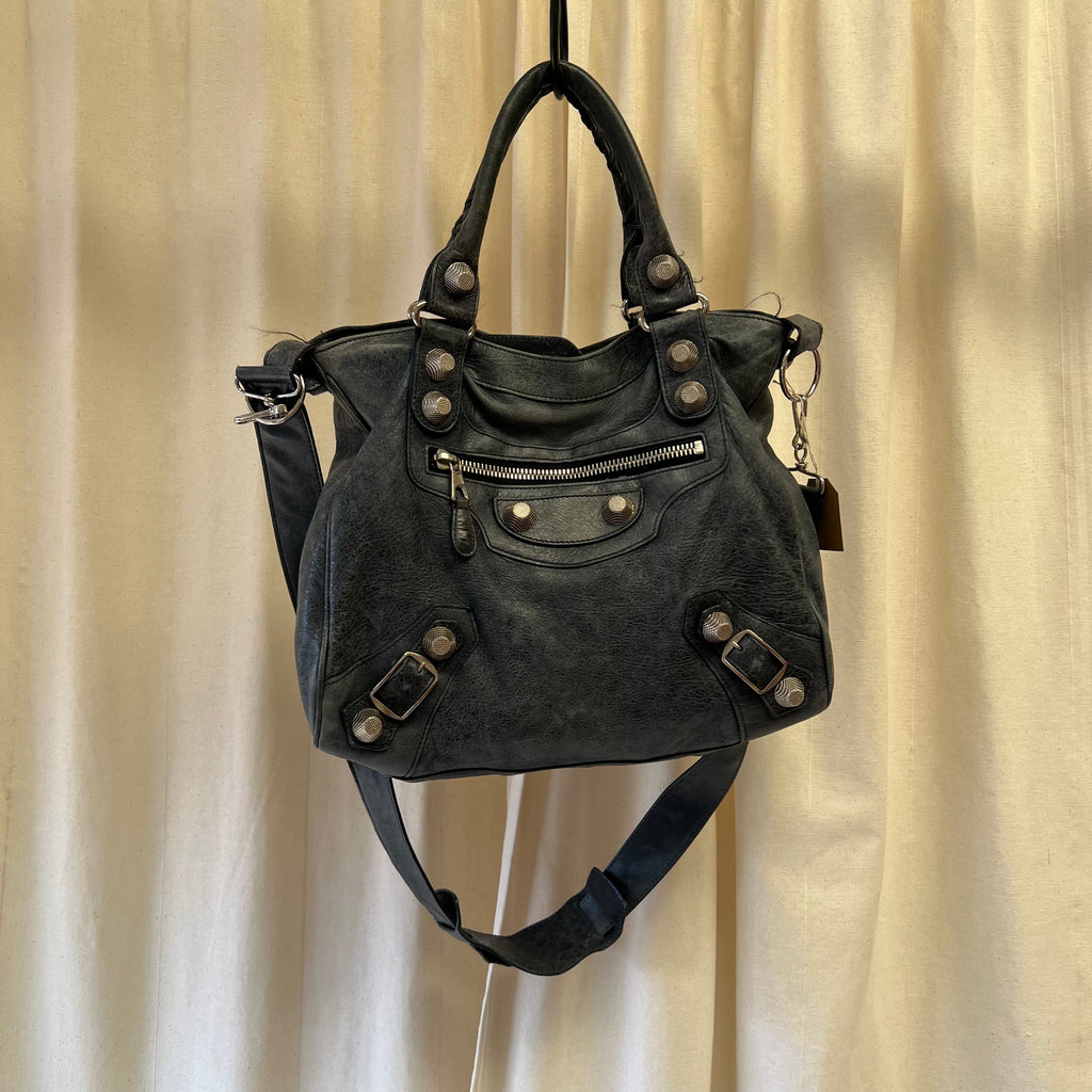 Balenciaga medium grey LE CITY BAG