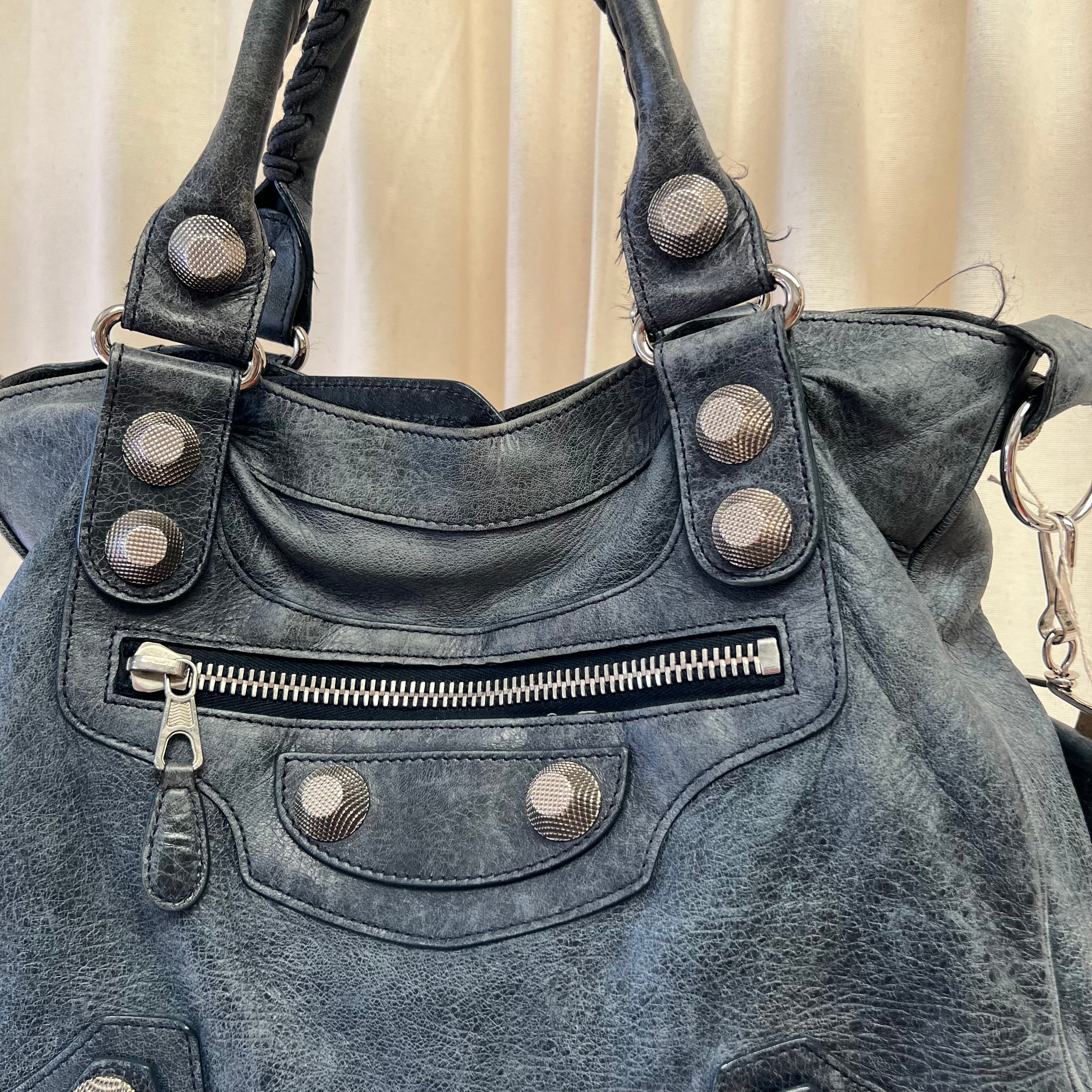 Balenciaga medium grey LE CITY BAG