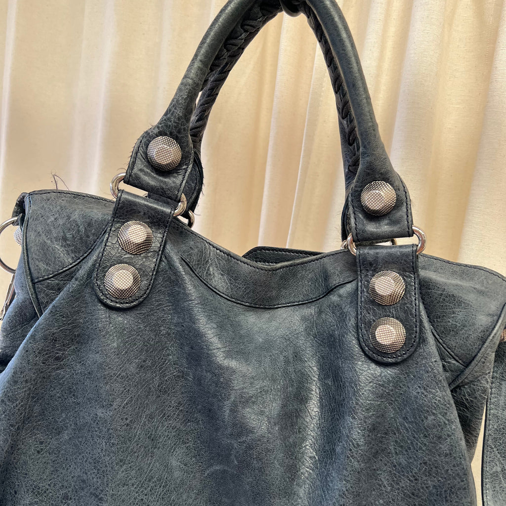 Balenciaga medium grey LE CITY BAG