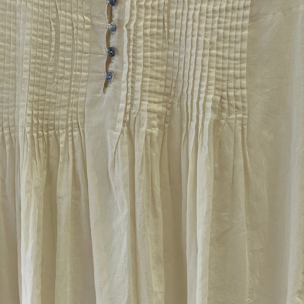 TOAST cream long sleeve blouse