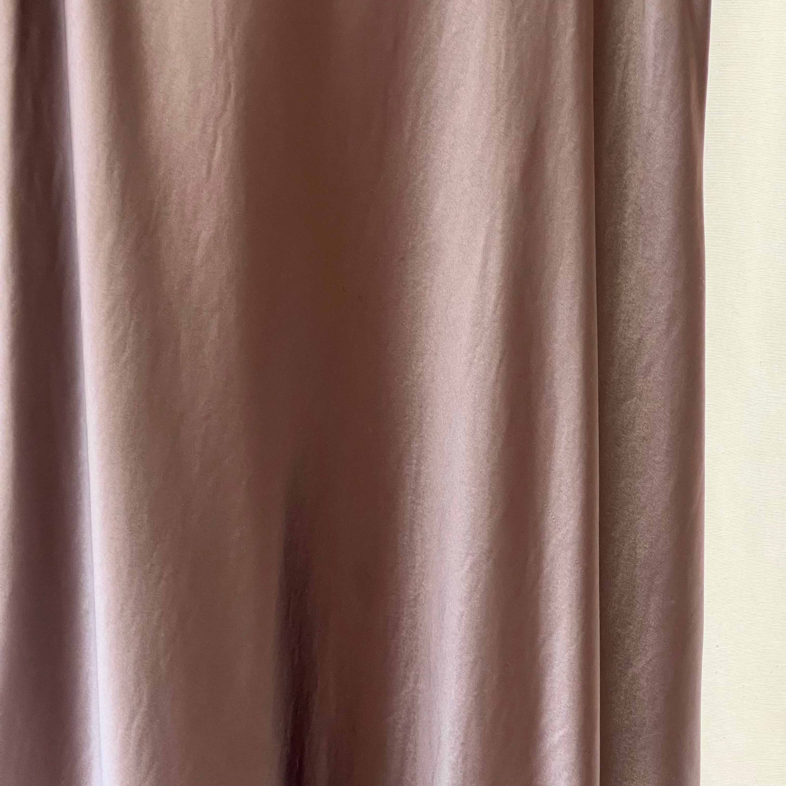 Malene Birger brown satin bias maxi skirt