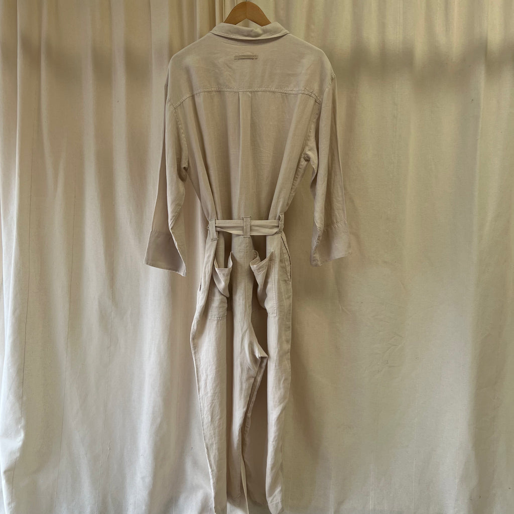 Toast natural linen jumpsuit