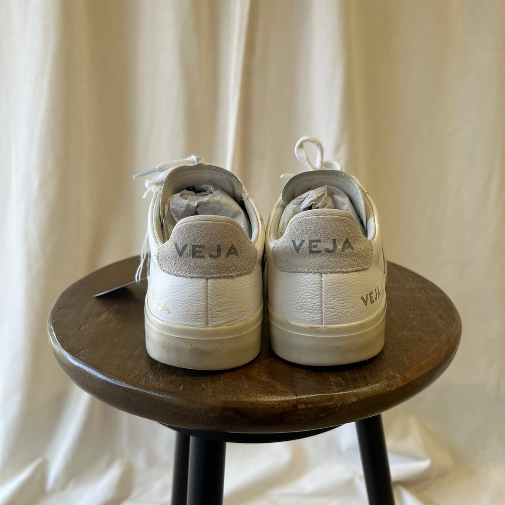 Veja white trainers
