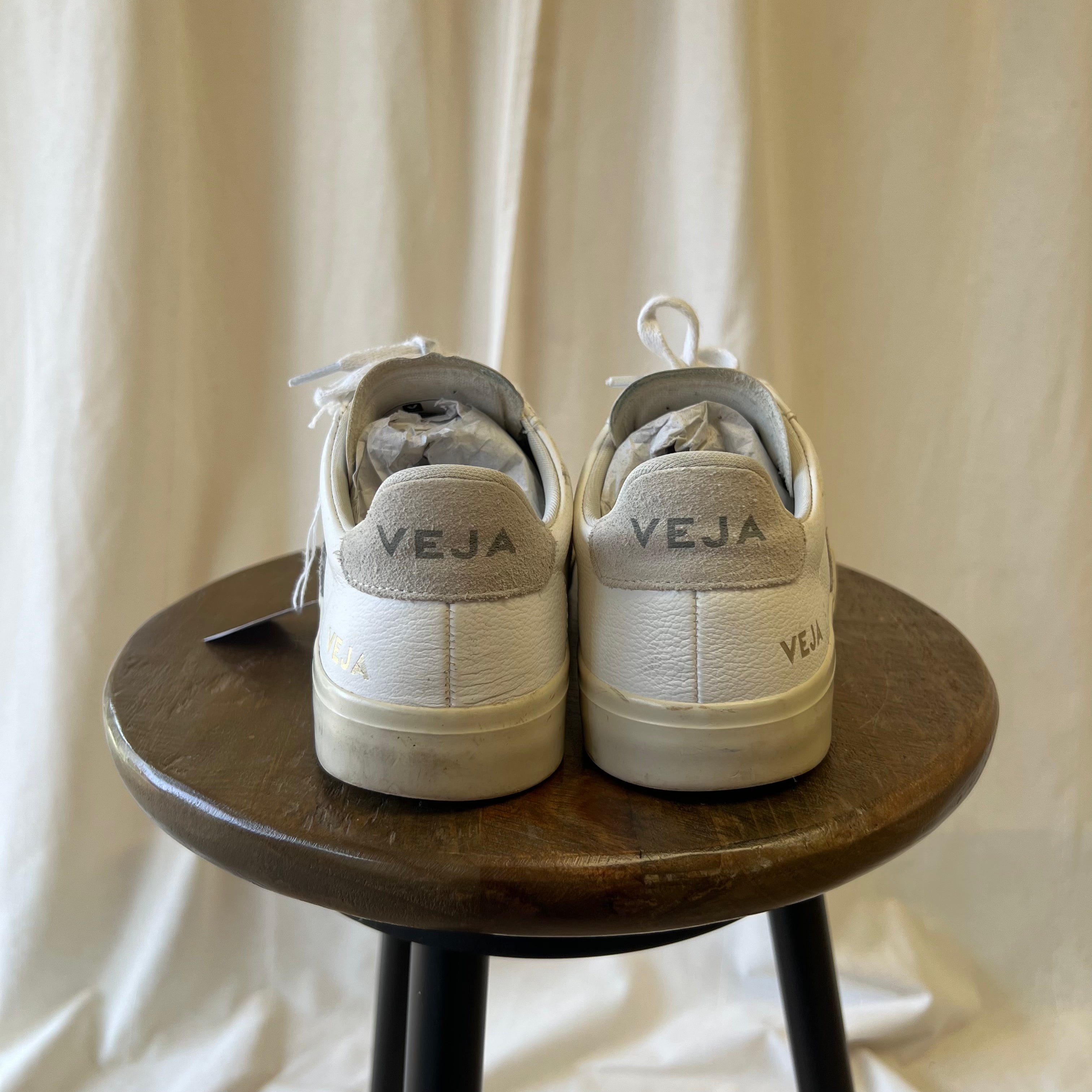 Veja white trainers