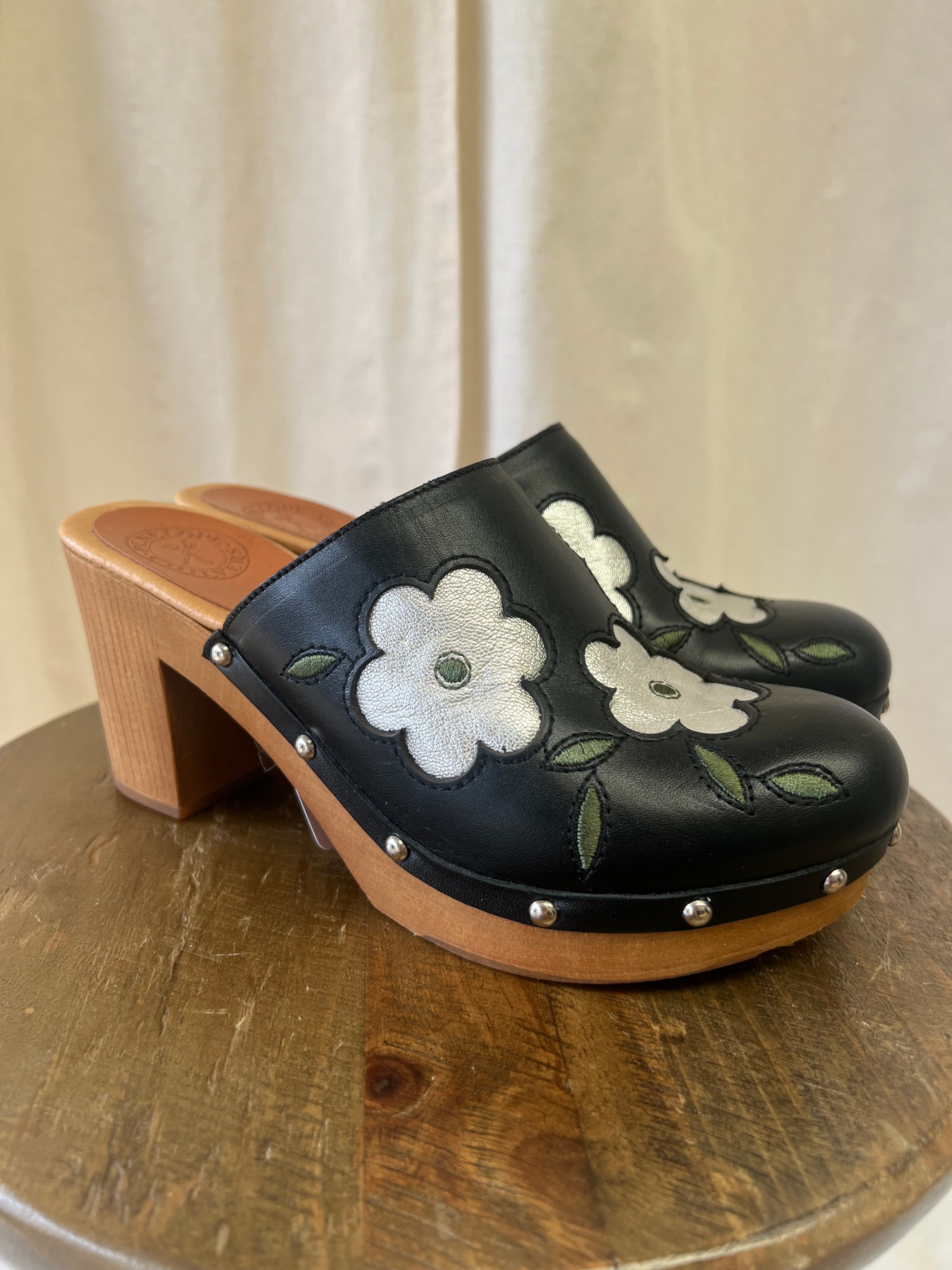 Penelope Chilvers Floral Clogs