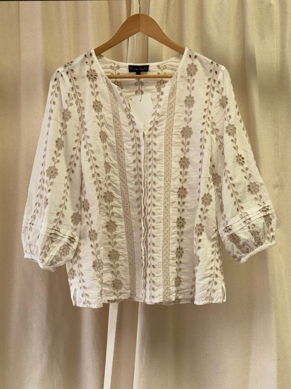 Phase Eight Caela Broderie Blouse