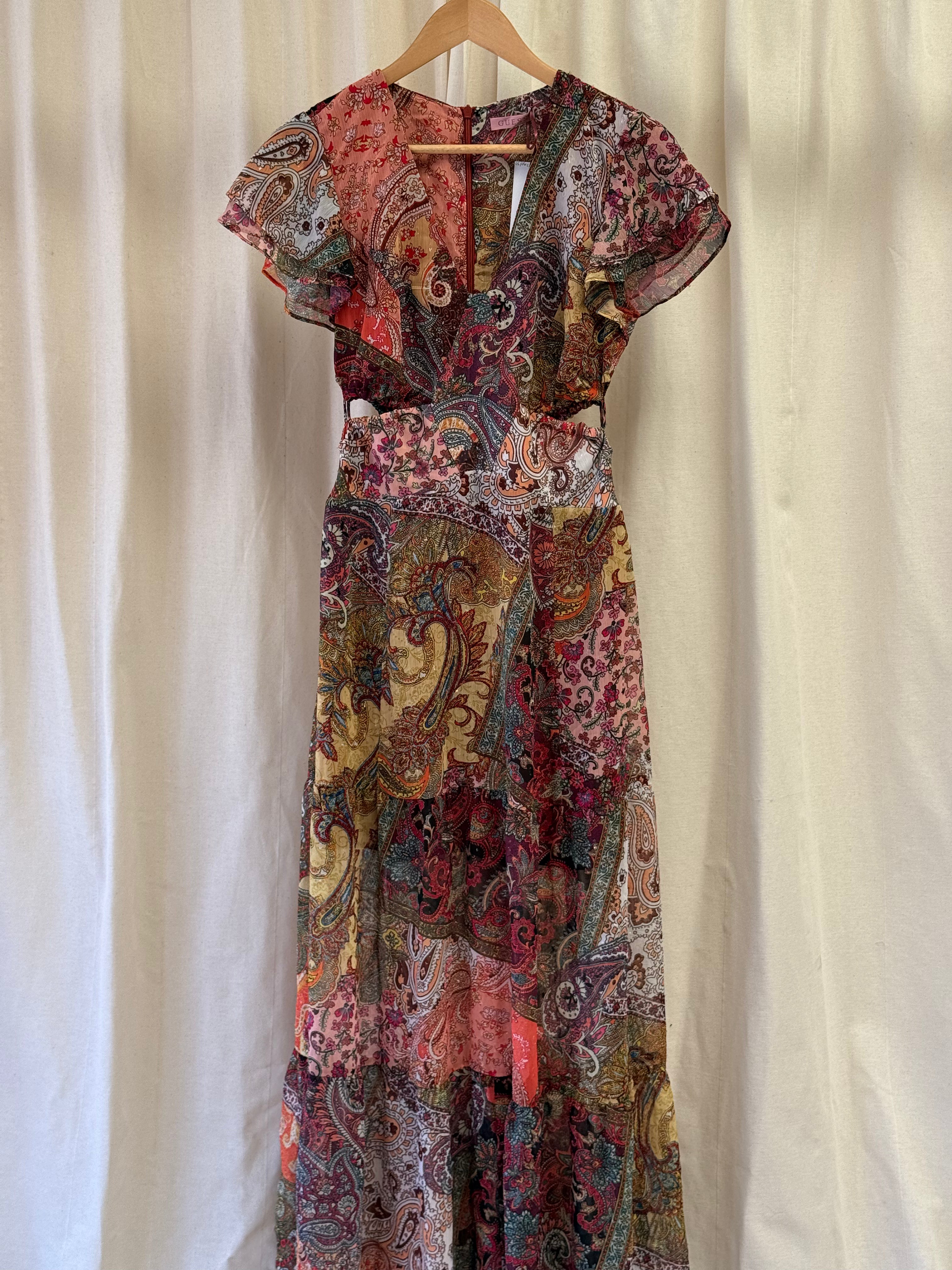 Guess Paisley Maxi Dress