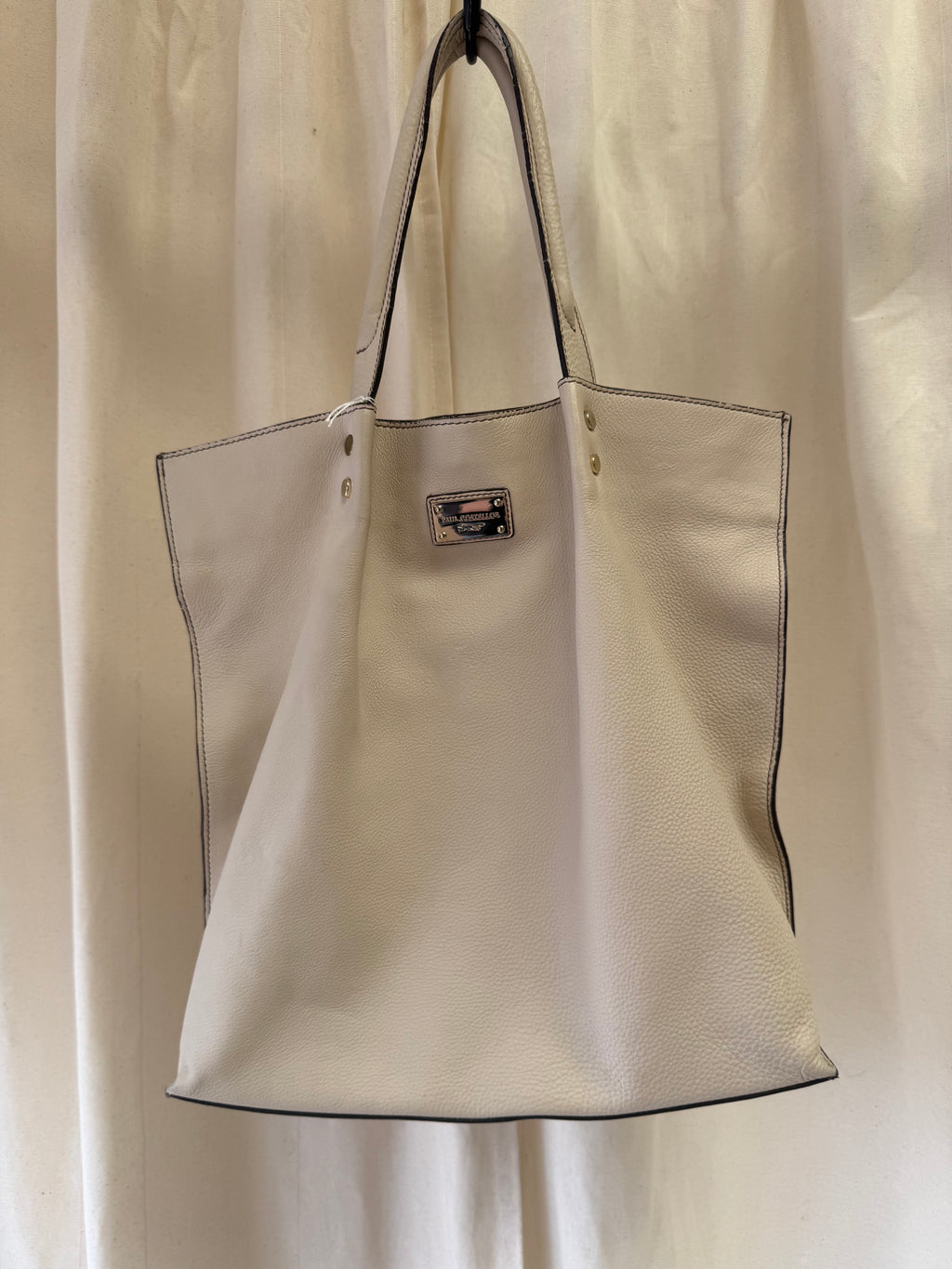 Paul Costelloe cream shopper bag