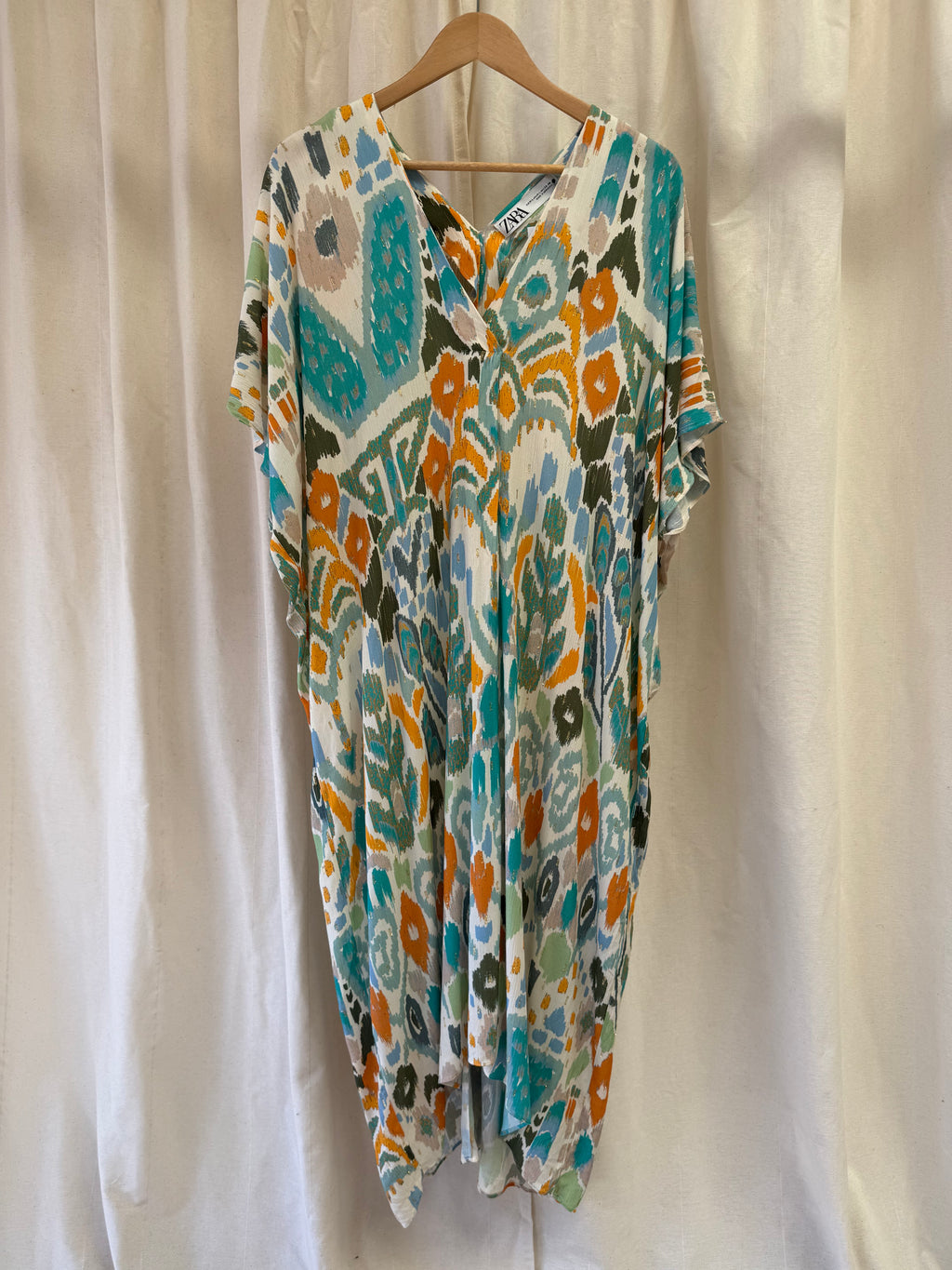 Zara Abstract Print Dress
