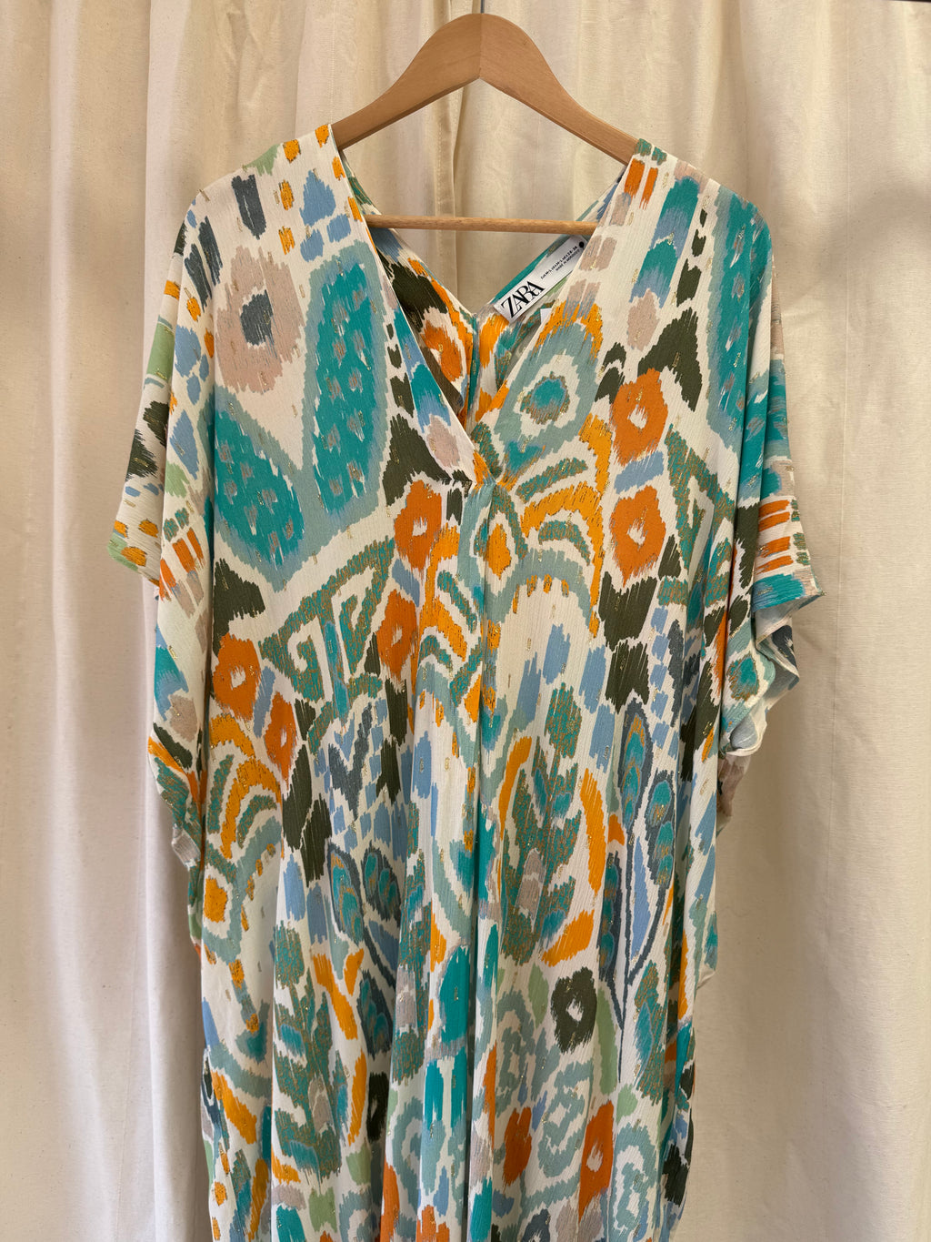Zara Abstract Print Dress