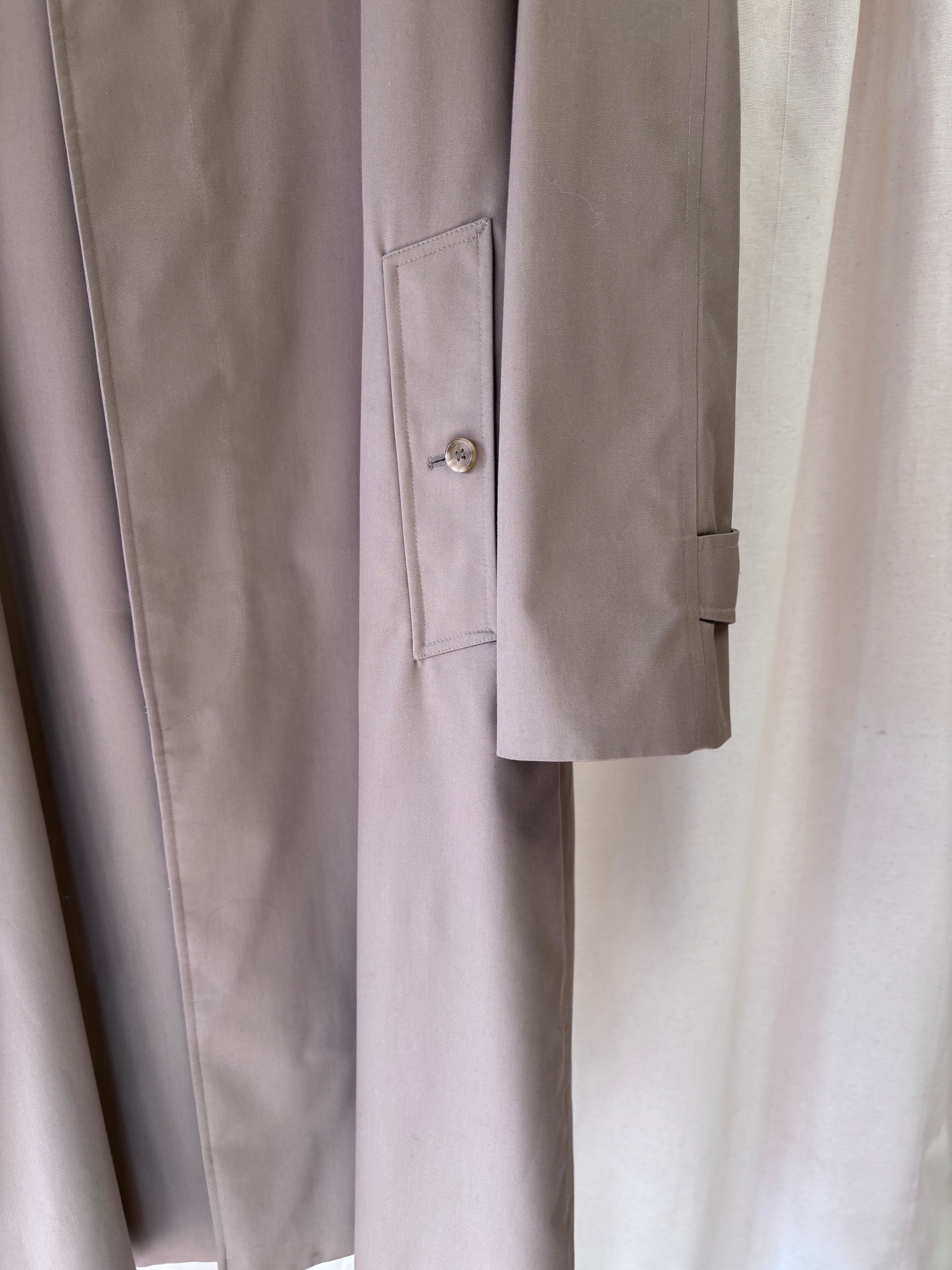 Burberry wool lining trench coat in camel