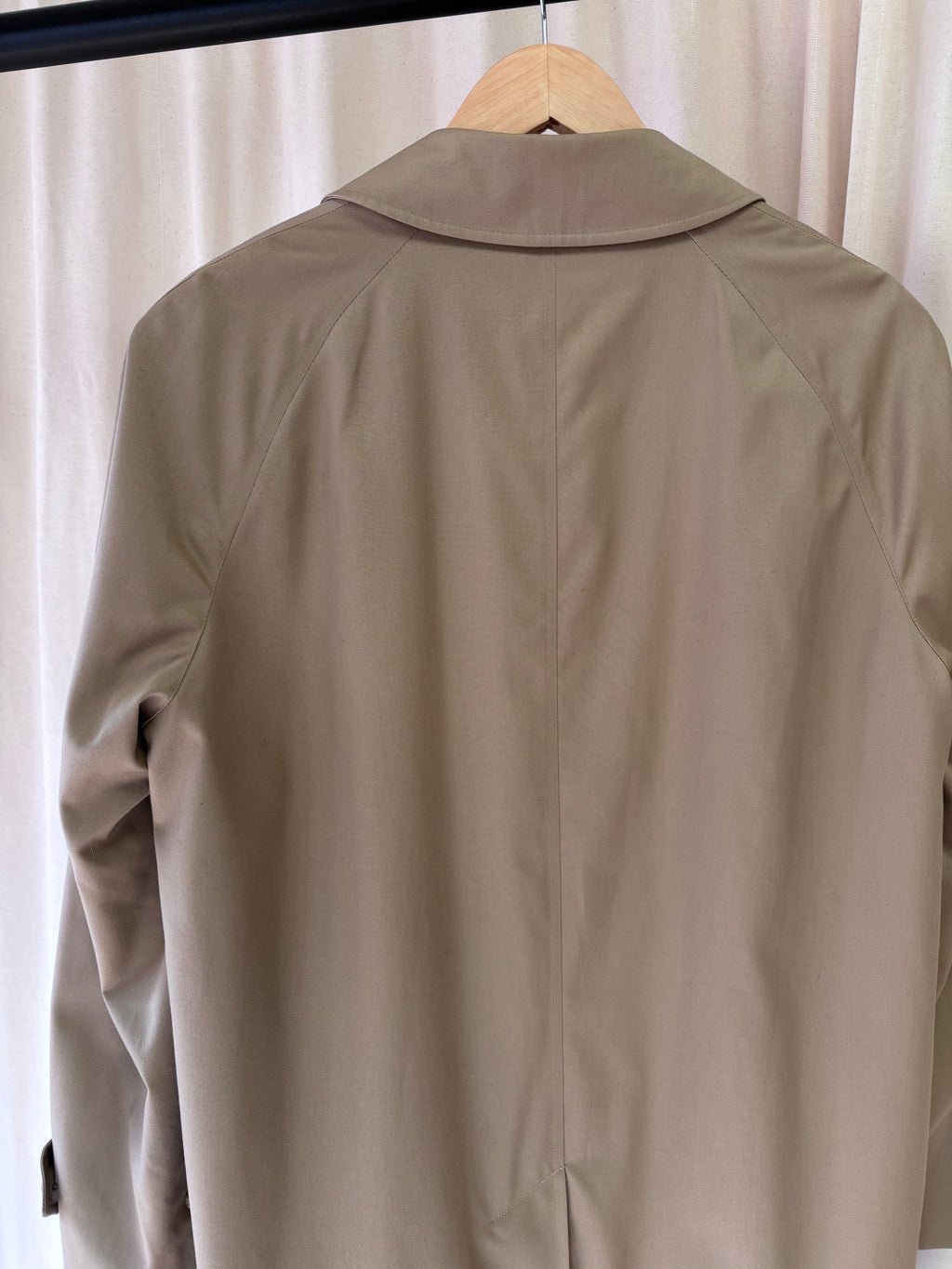 Burberry wool lining trench coat in camel