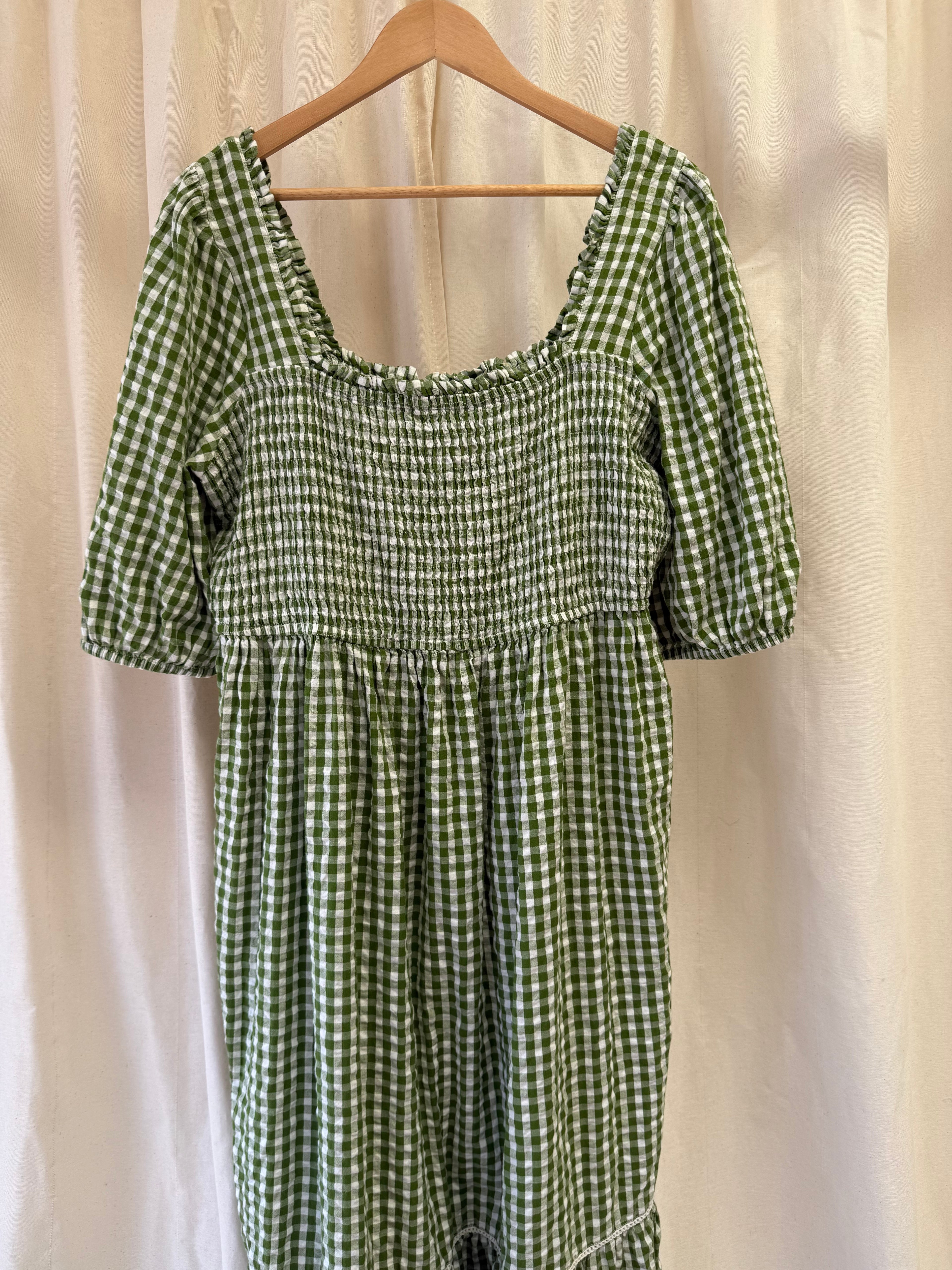 Nobody's Child Elsa Gingham Midi Dress