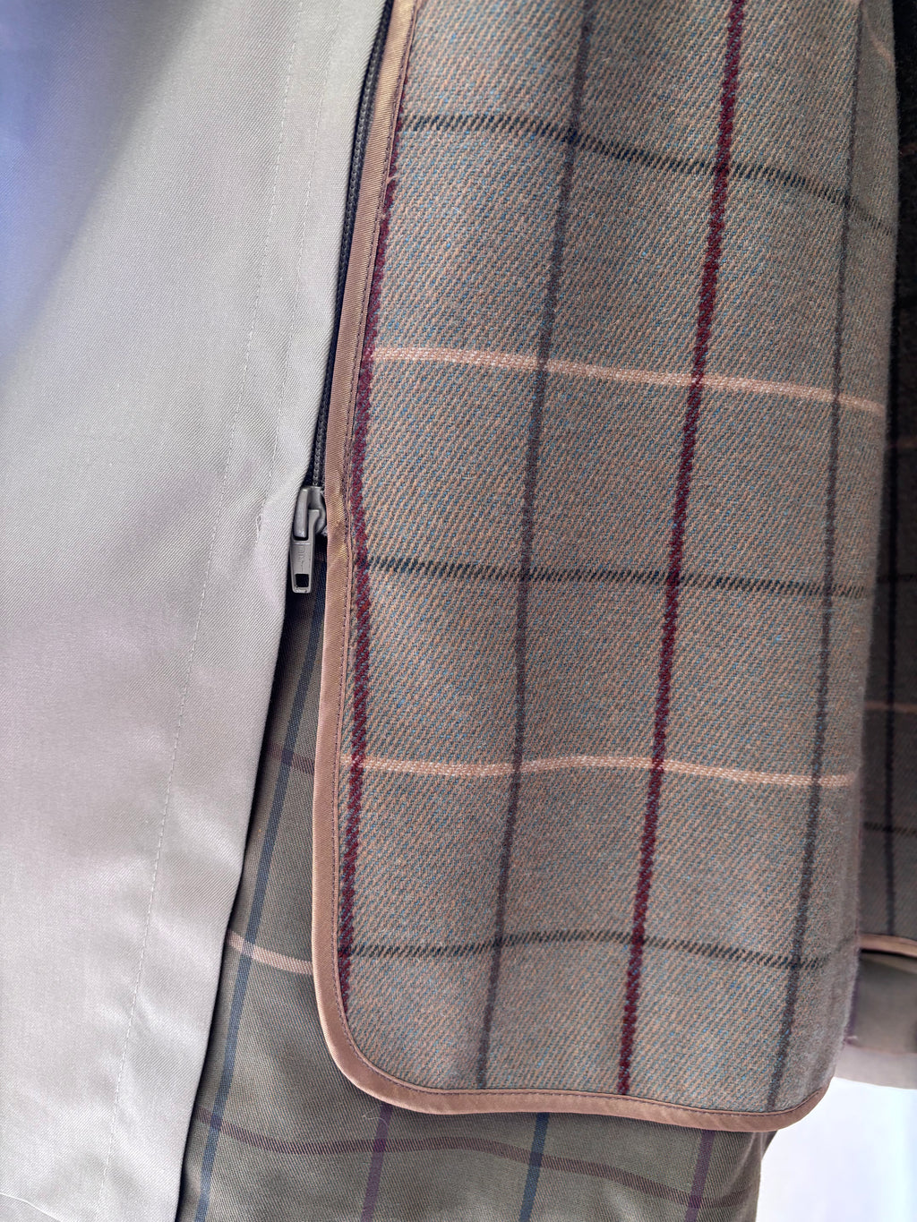 Burberry wool lining trench coat in camel