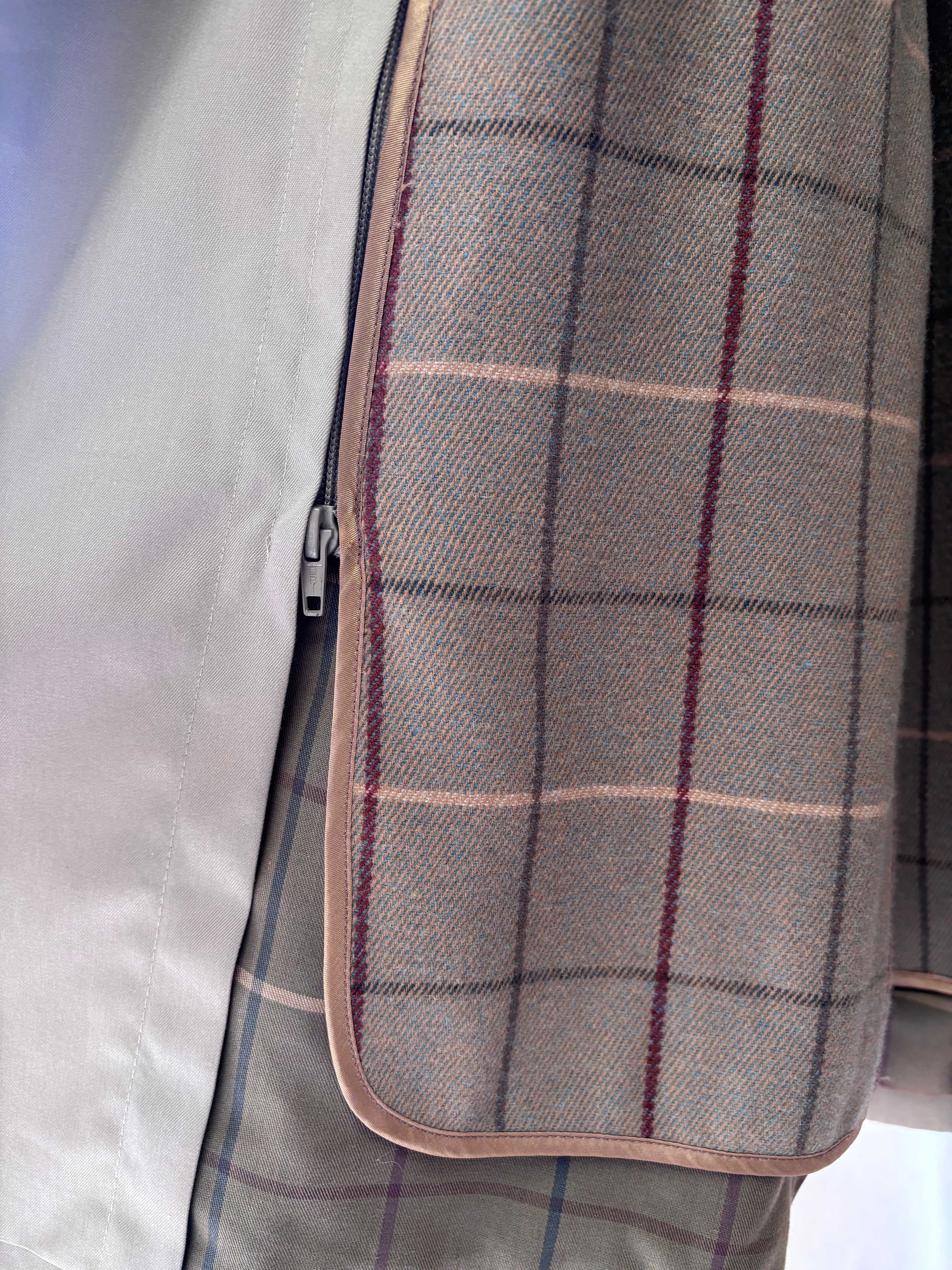 Burberry wool lining trench coat in camel