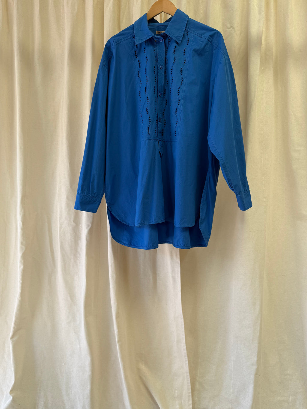 Stella Nova Blue Cotton Shirt
