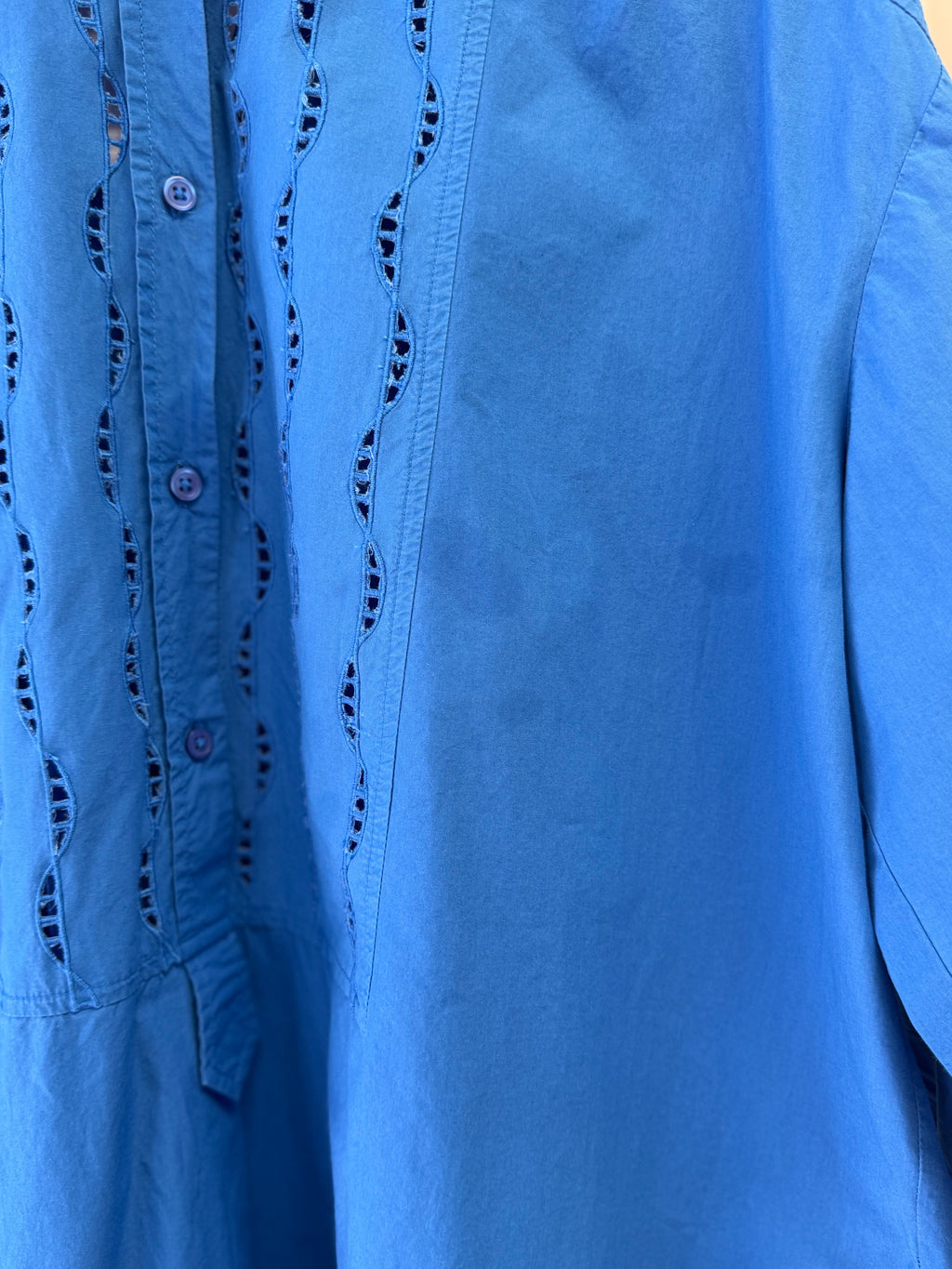 Stella Nova Blue Cotton Shirt