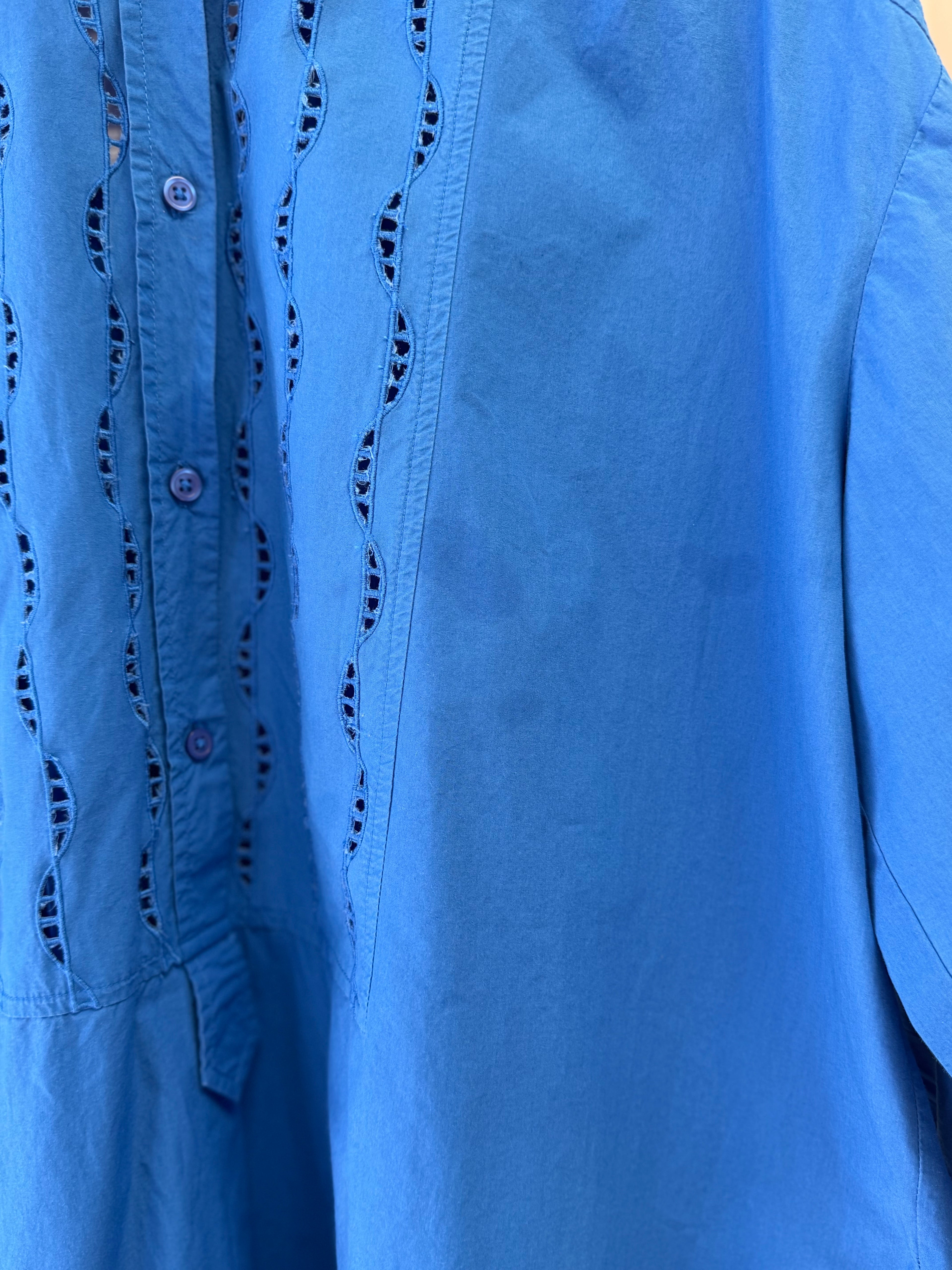 Stella Nova Blue Cotton Shirt