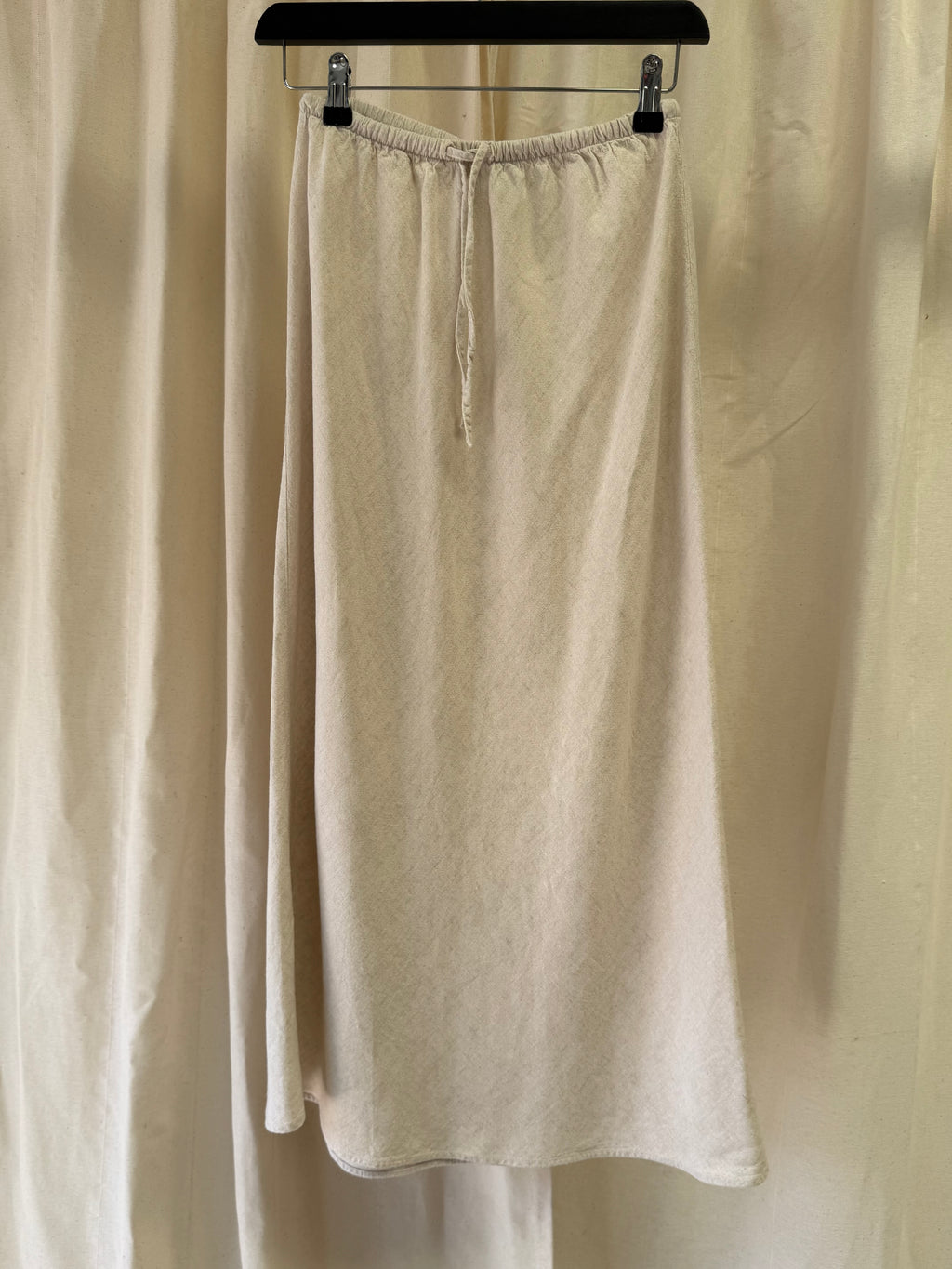 Hollister Linen Blend Maxi Skirt