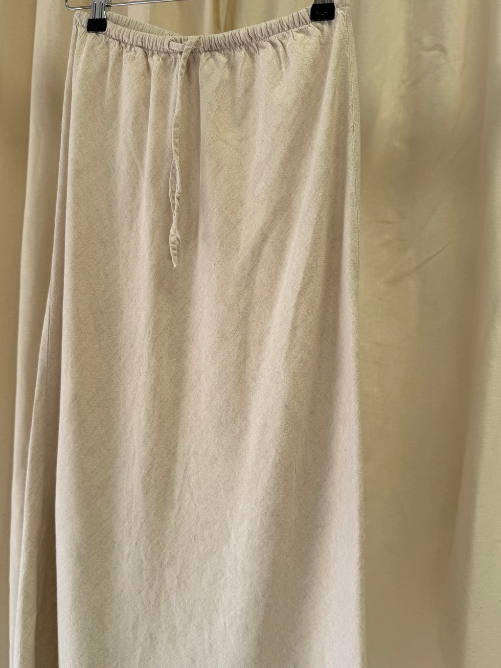 Hollister Linen Blend Maxi Skirt