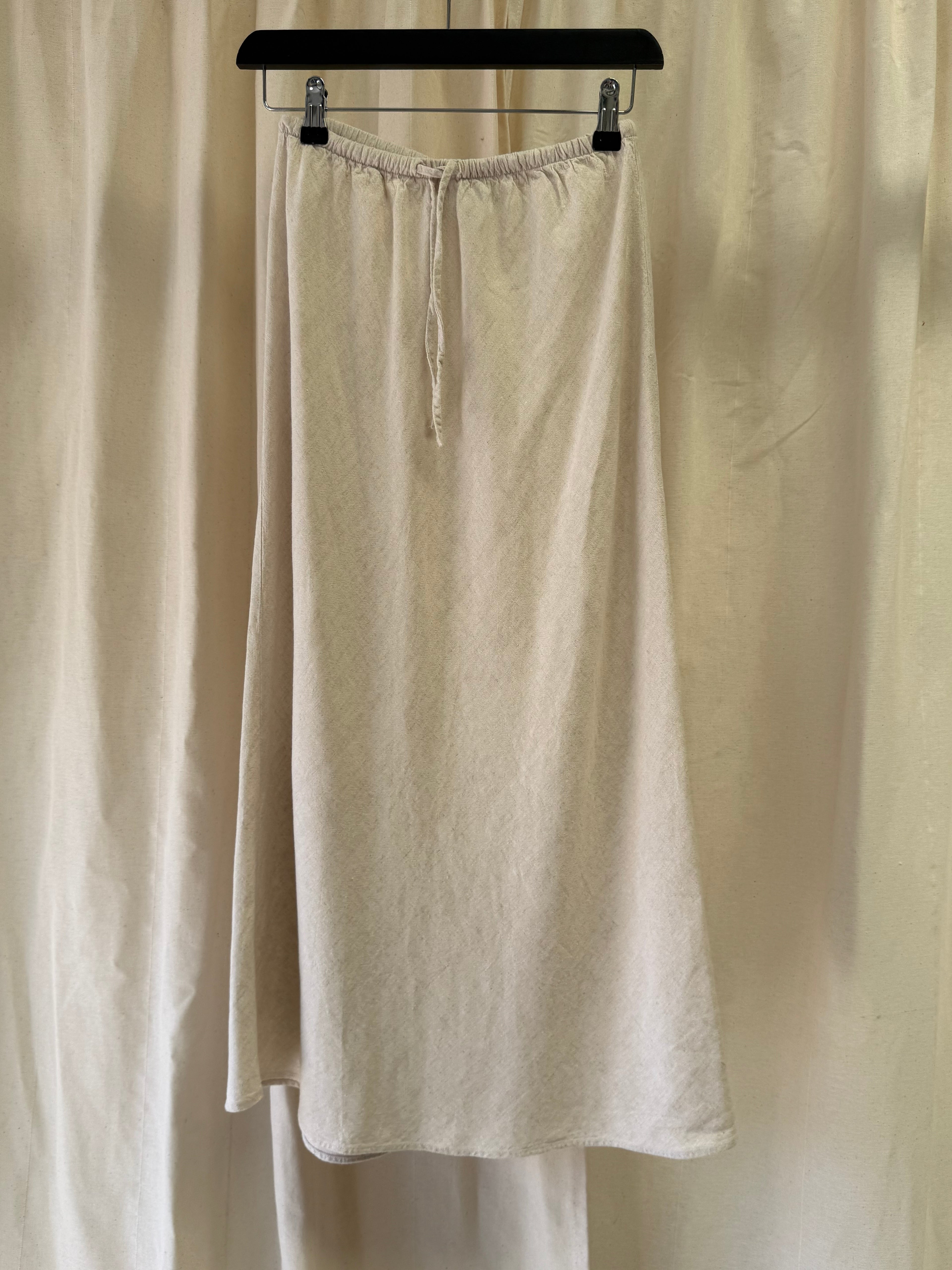 Hollister Linen Blend Maxi Skirt