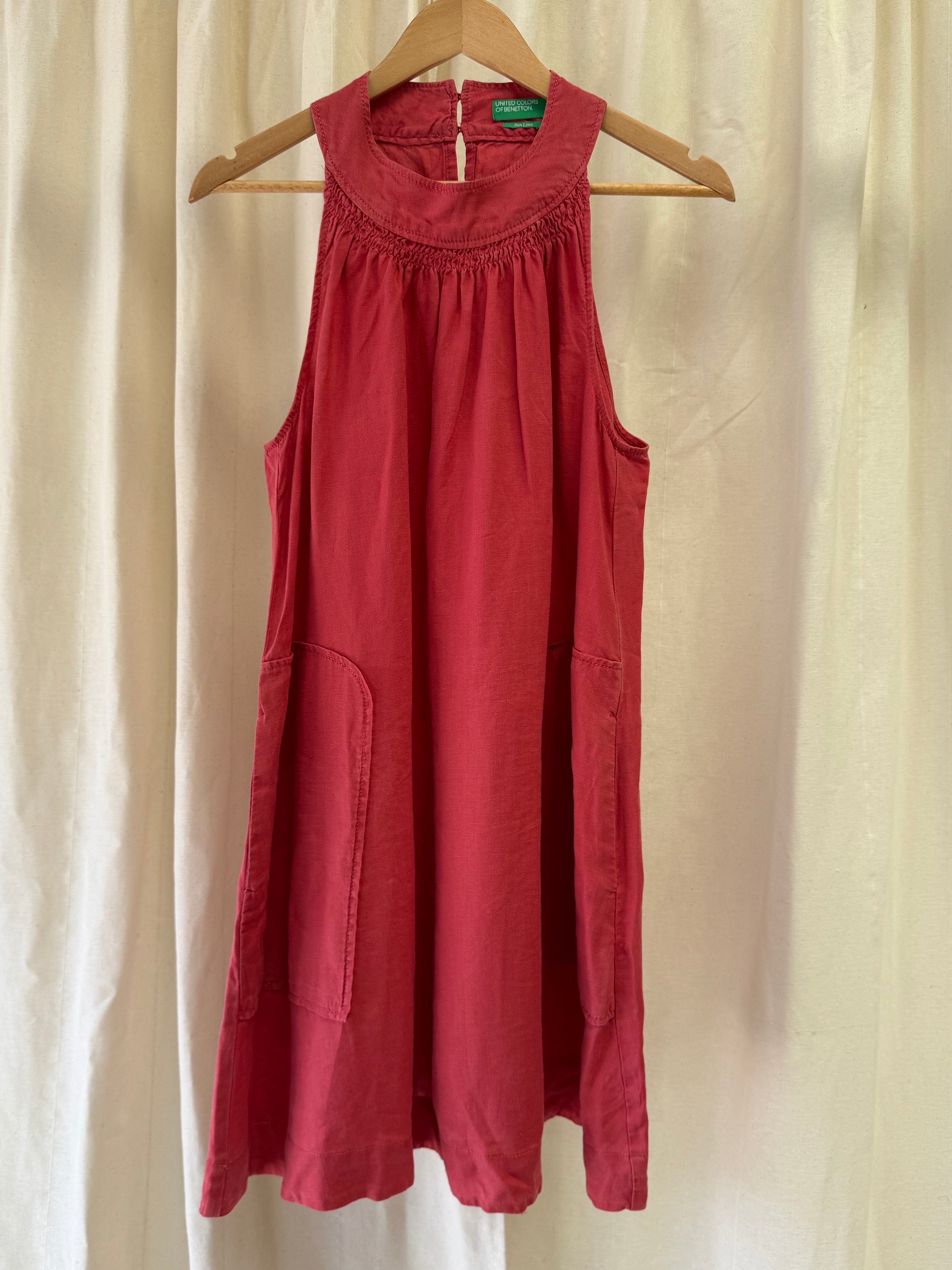 United Colours of Benetton Pink Sleeveless Dress