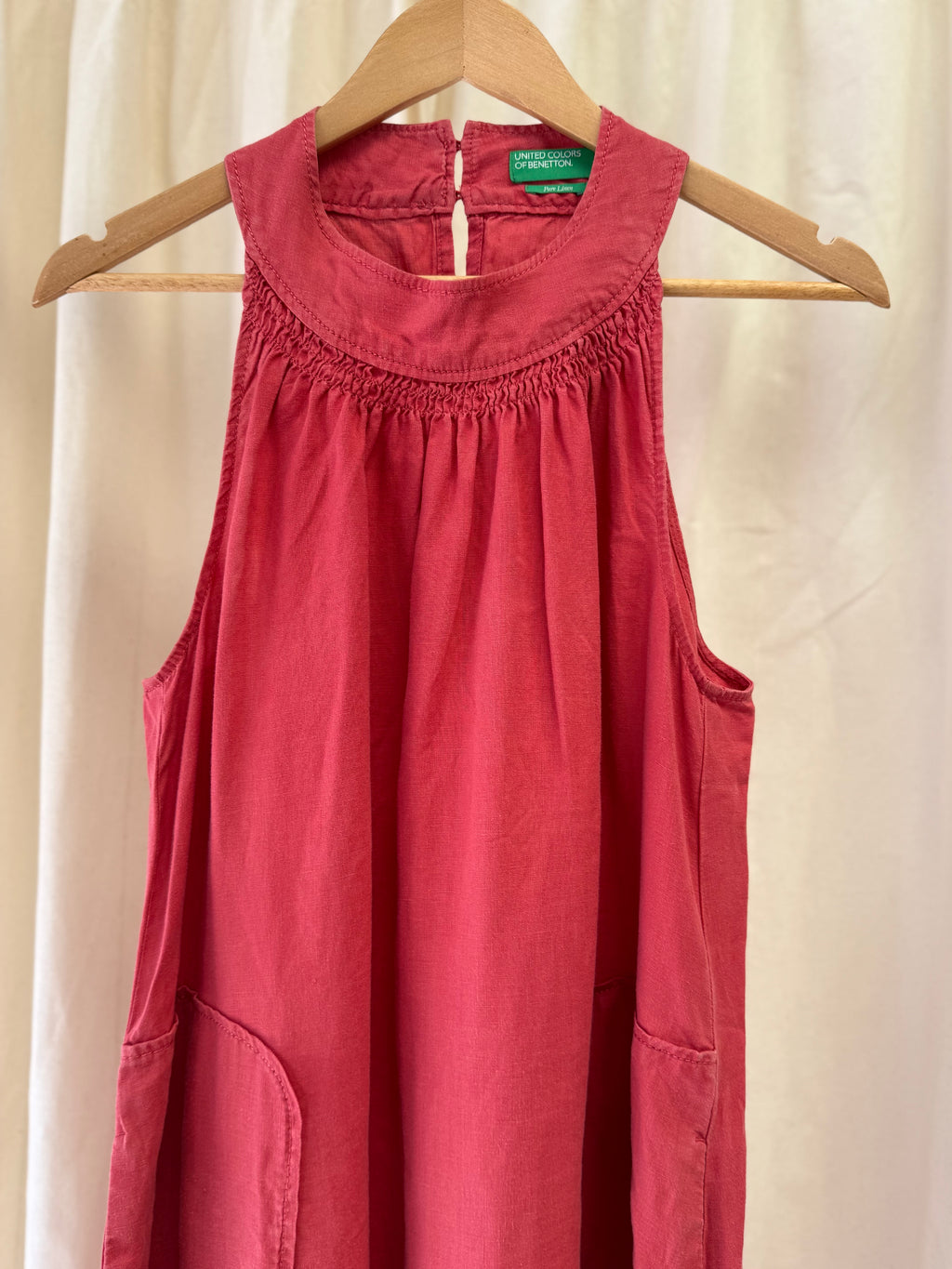 United Colours of Benetton Pink Sleeveless Dress