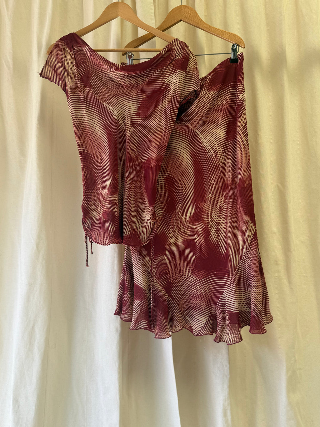 Principles Blouse and Skirt Matching Set