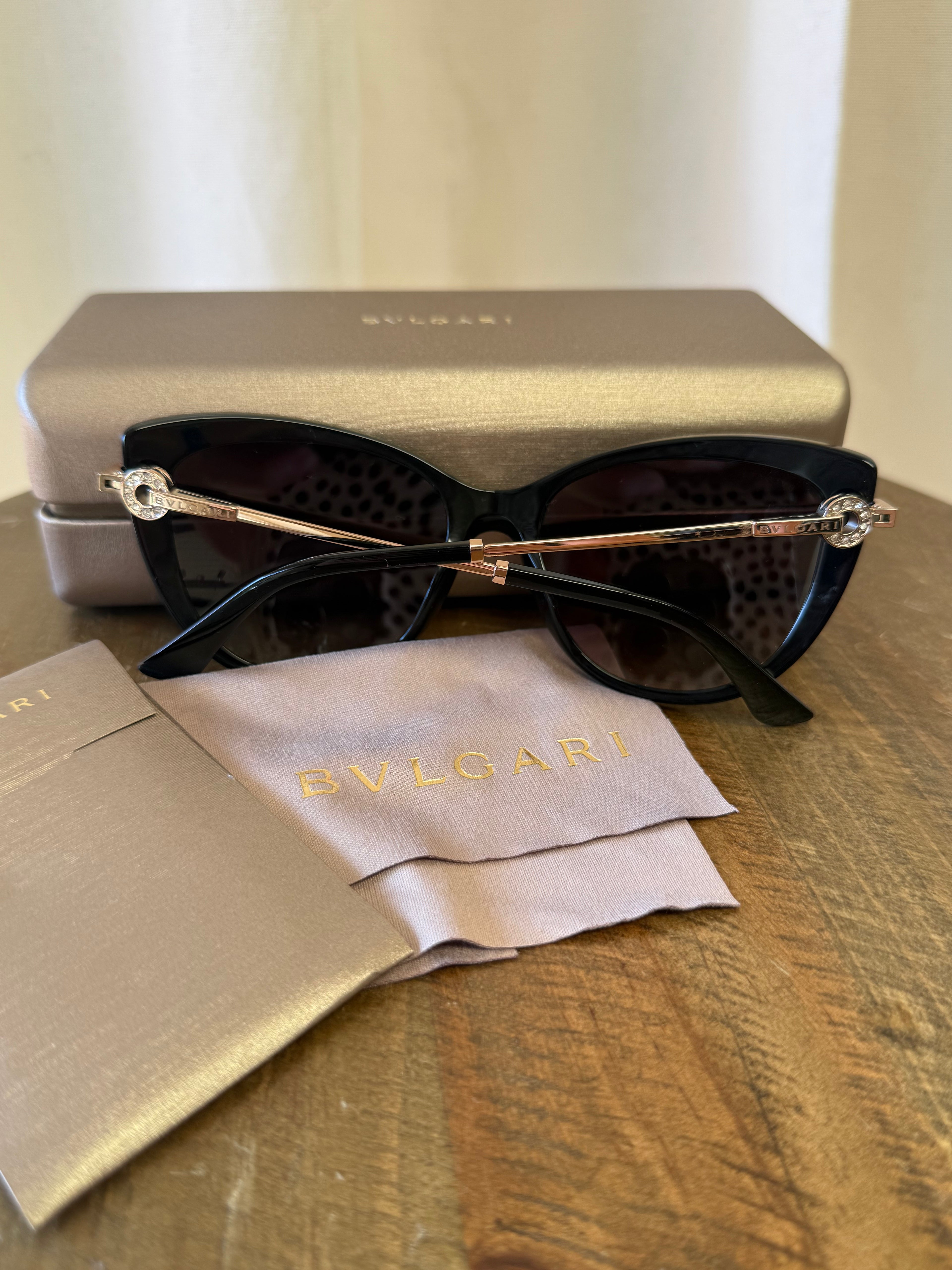 Bvlgari BV8218B Sunglasses in Black