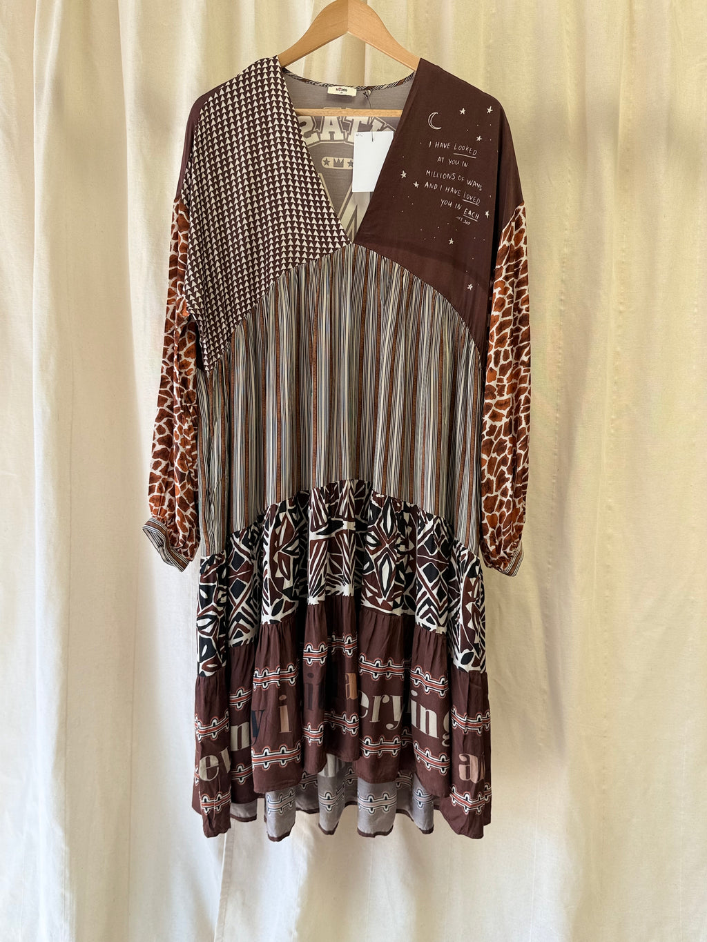 Me369 Eden Layered Chocolate Dress