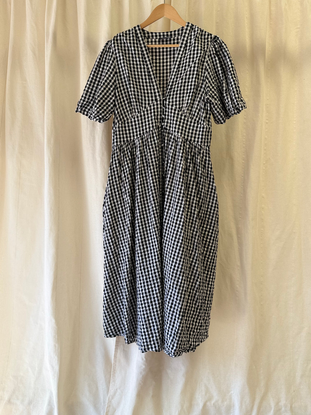 Nobody's Child Starlight Gingham Midi Dress
