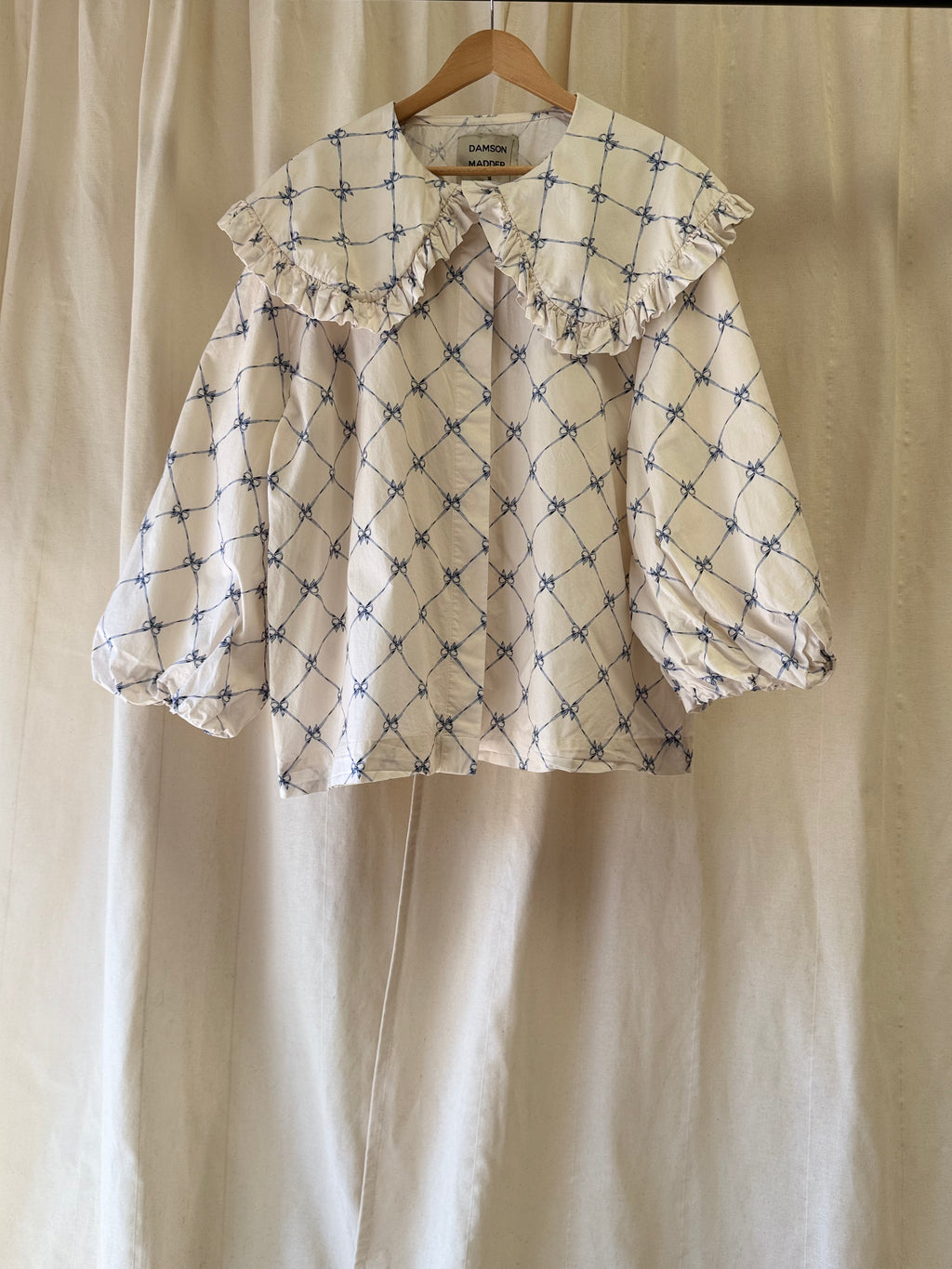 Damson Madder Lola Bow Blouse