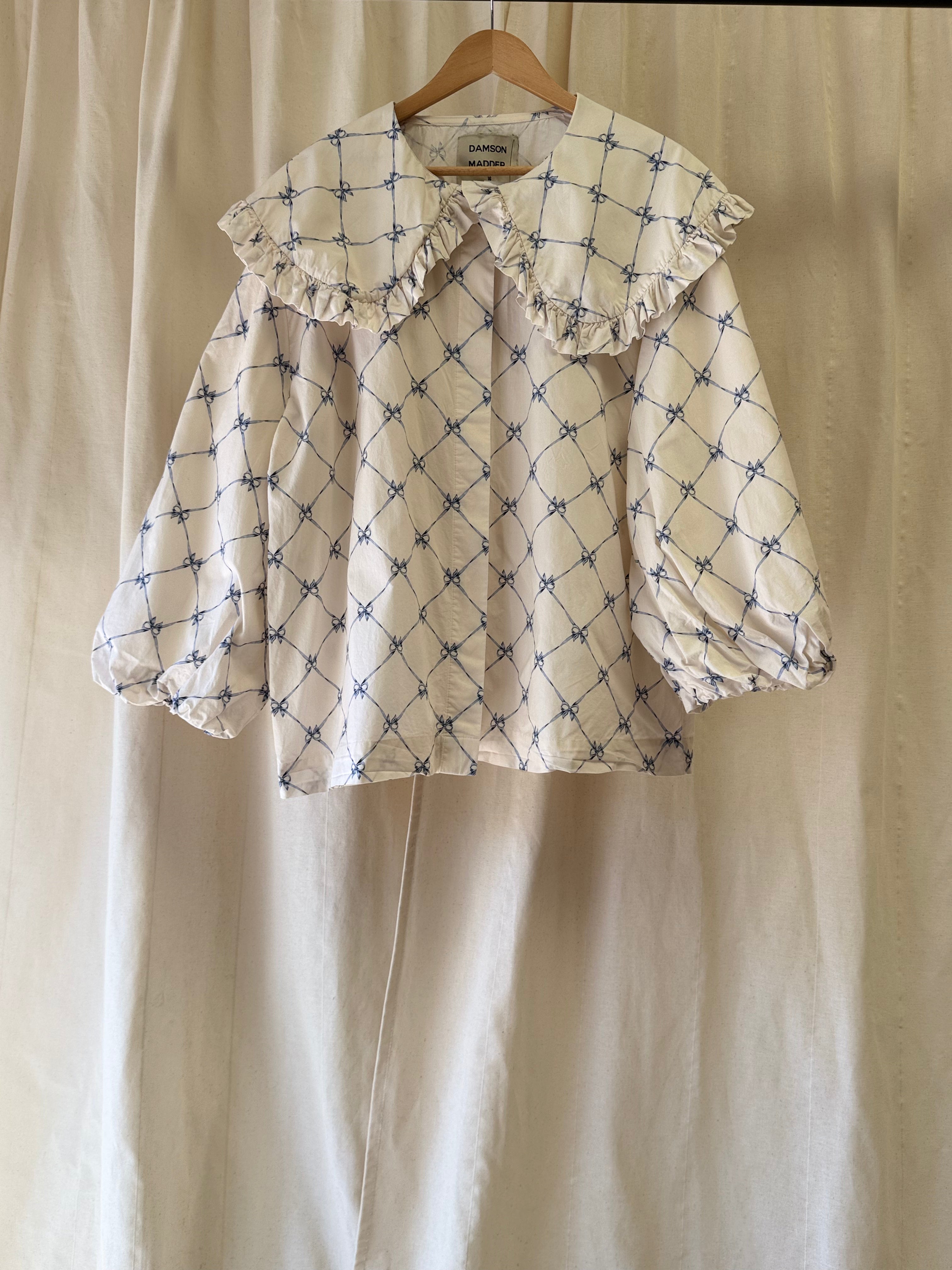 Damson Madder Lola Bow Blouse