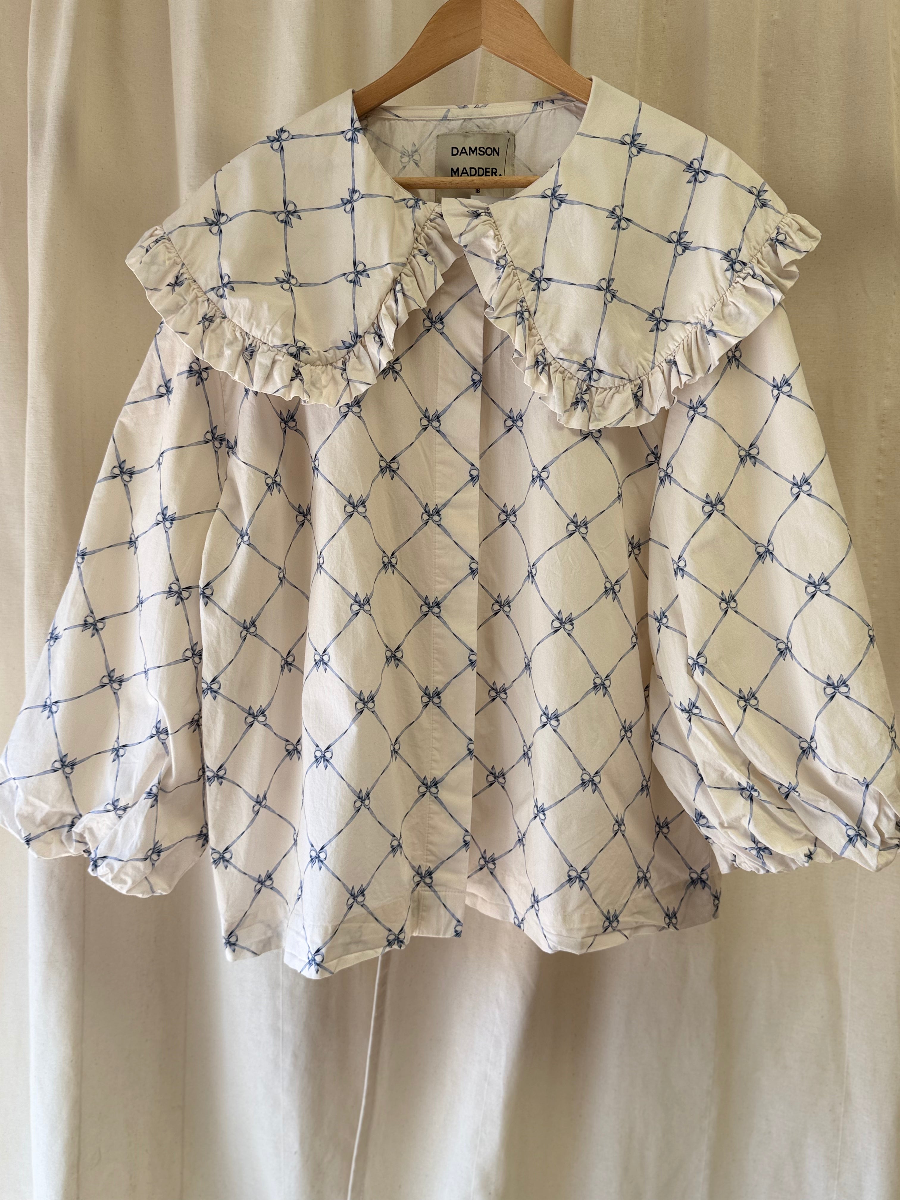 Damson Madder Lola Bow Blouse