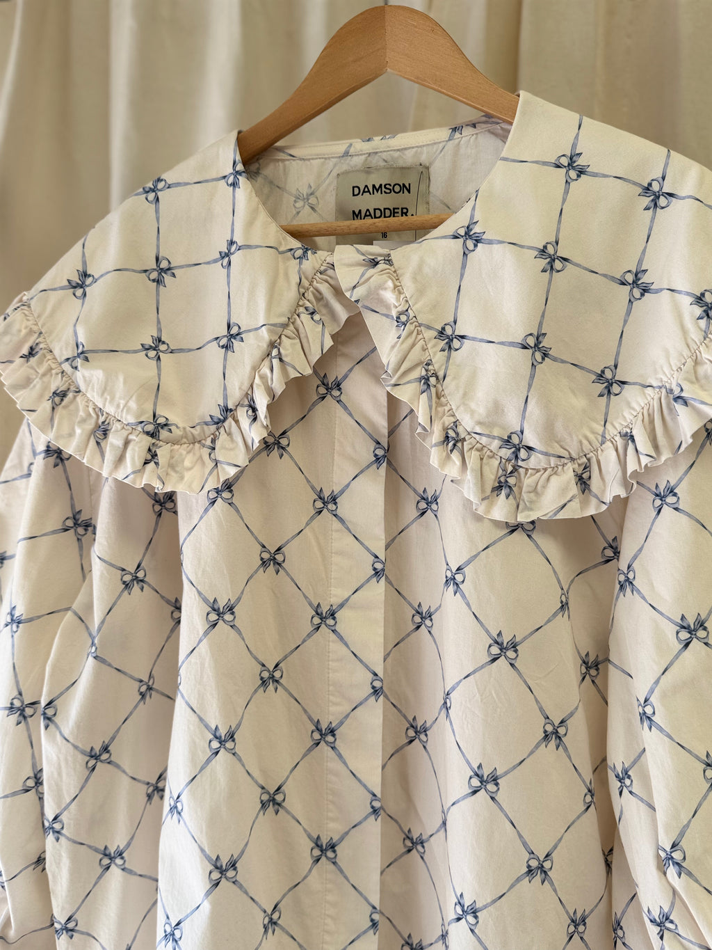 Damson Madder Lola Bow Blouse