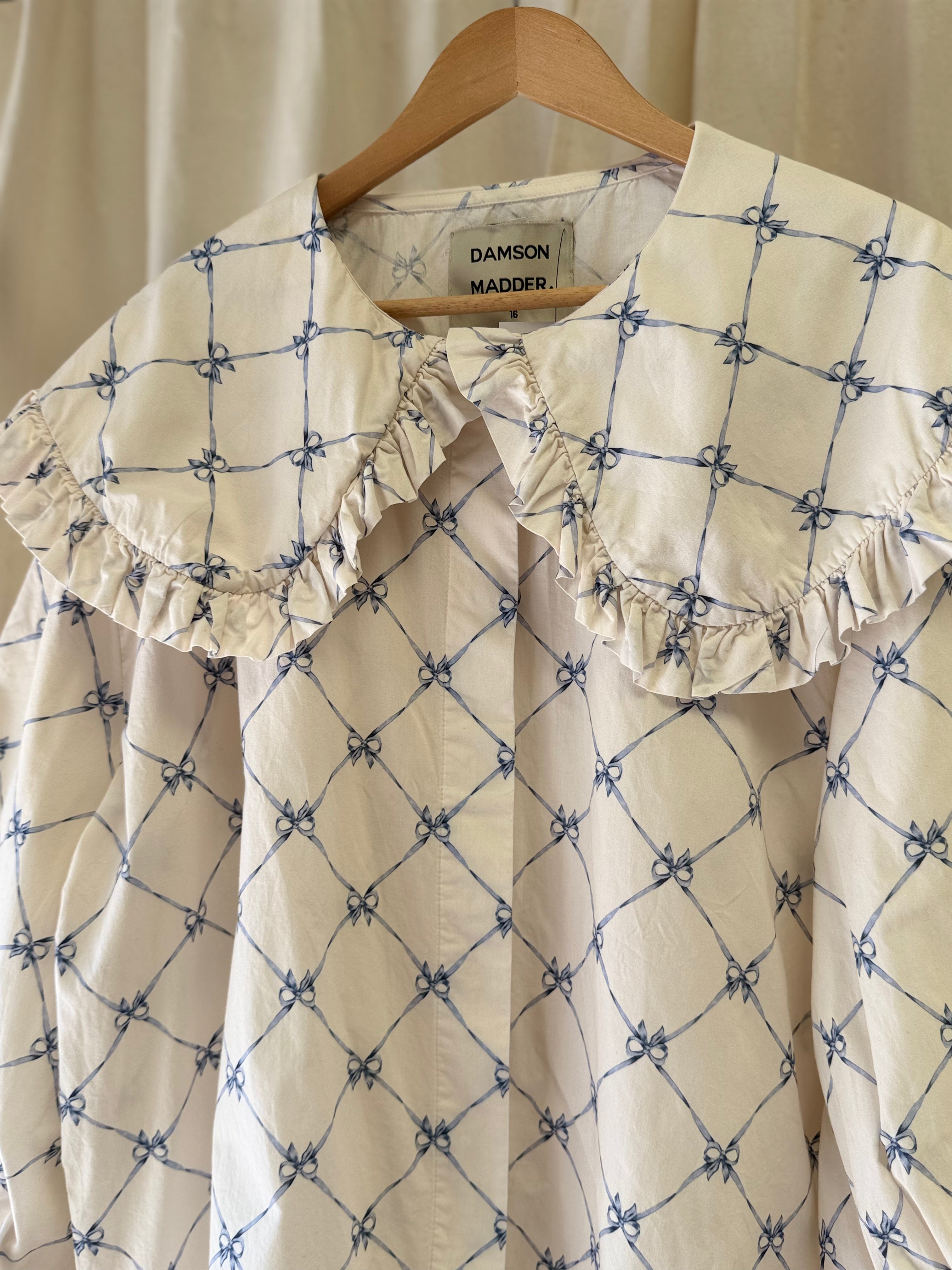 Damson Madder Lola Bow Blouse