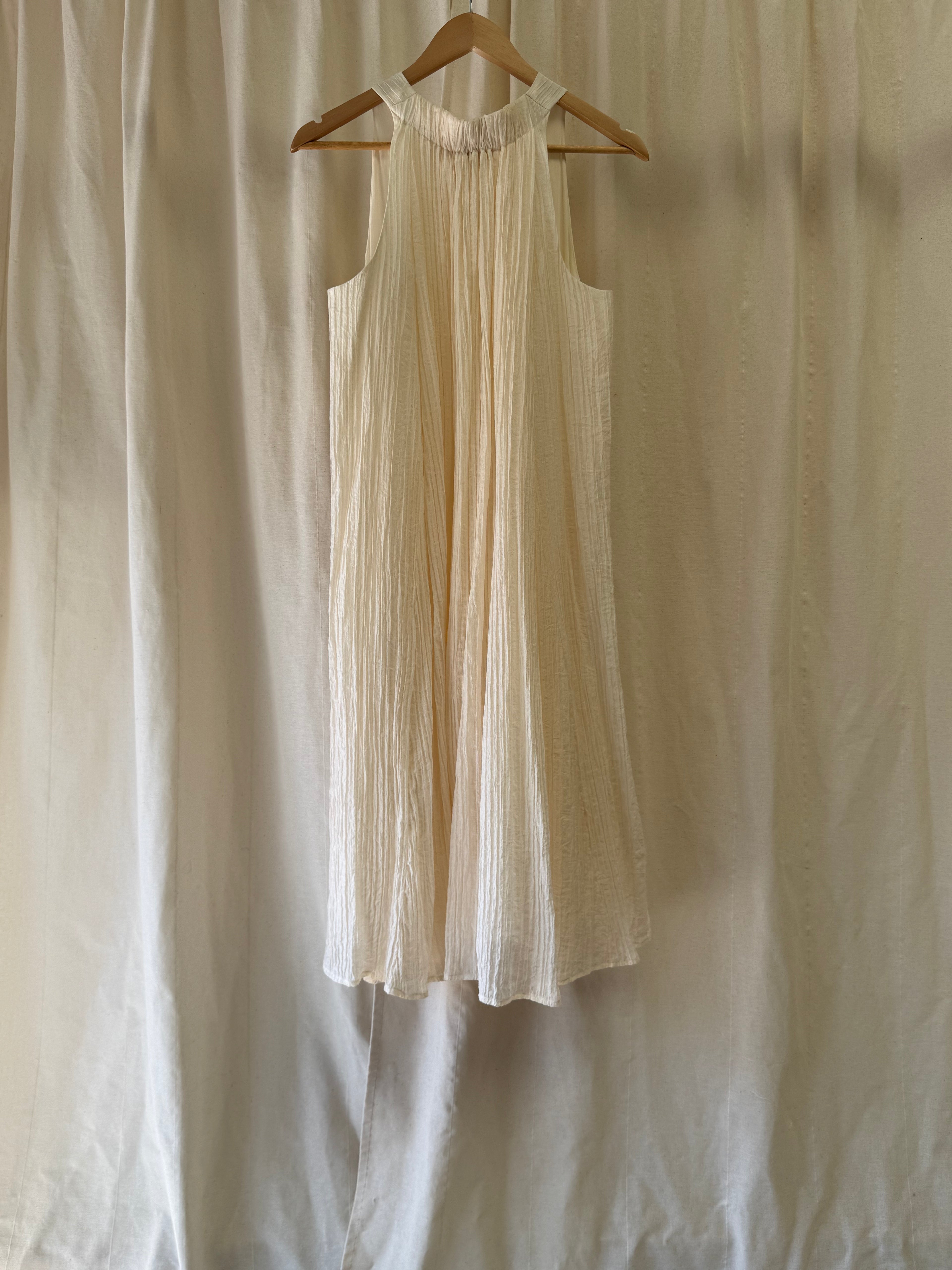 COS Seersucker Midi Dress