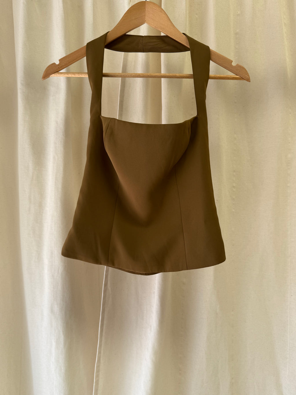 Odd Muse The Ultimate Muse Halter Top in Olive