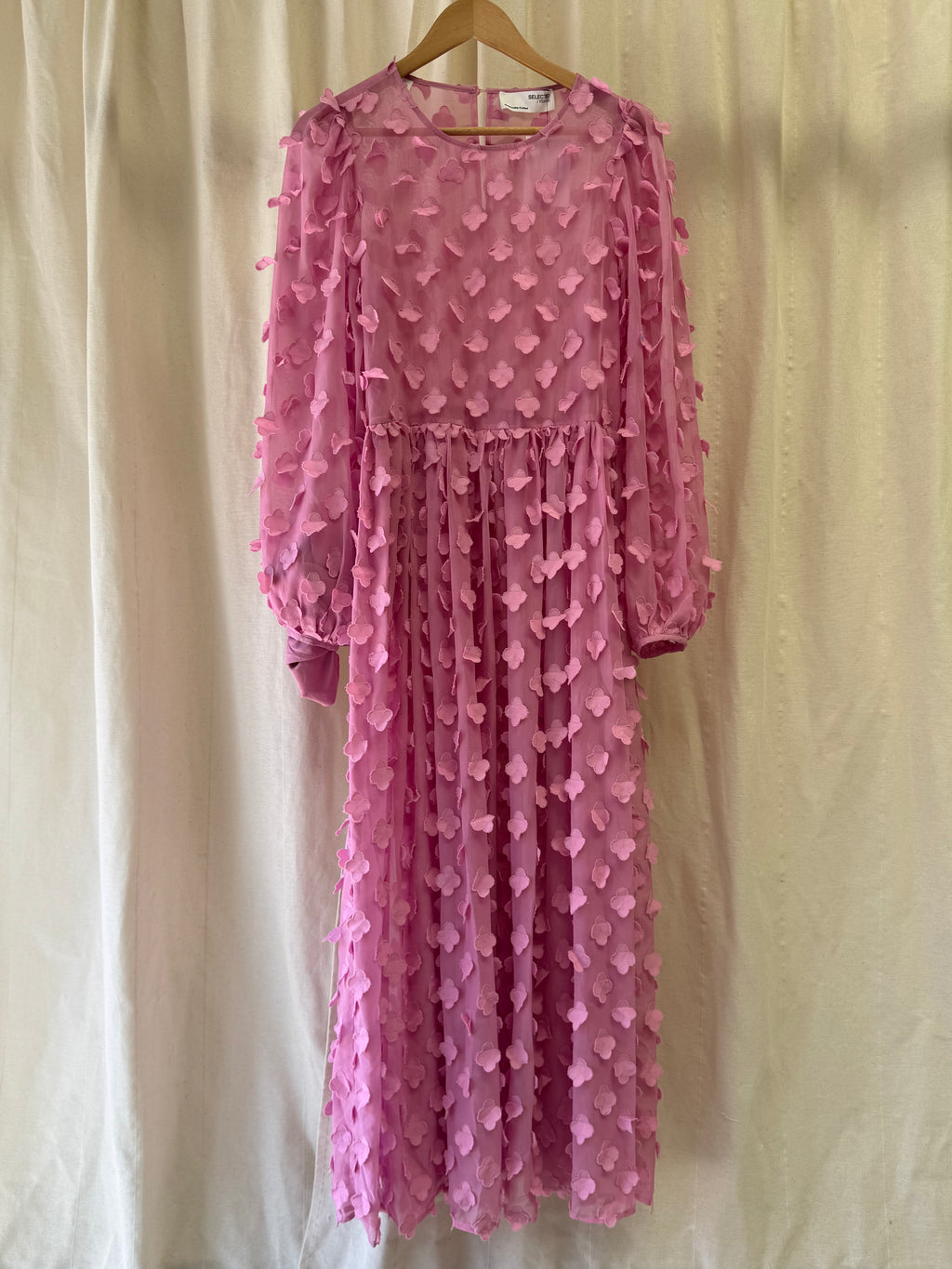 Selected Femme Kysha Long Sleeve Ankle Dress