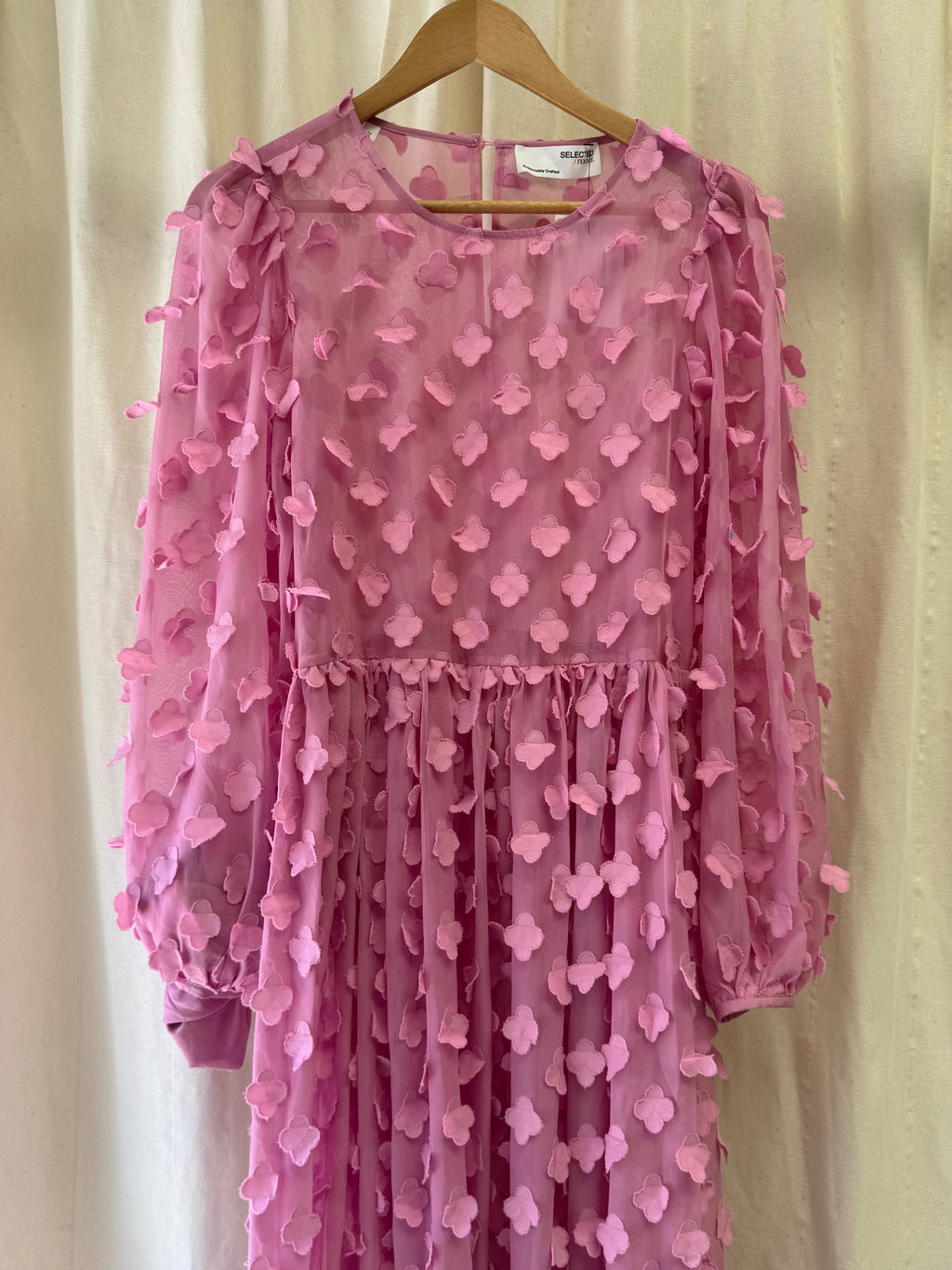 Selected Femme Kysha Long Sleeve Ankle Dress