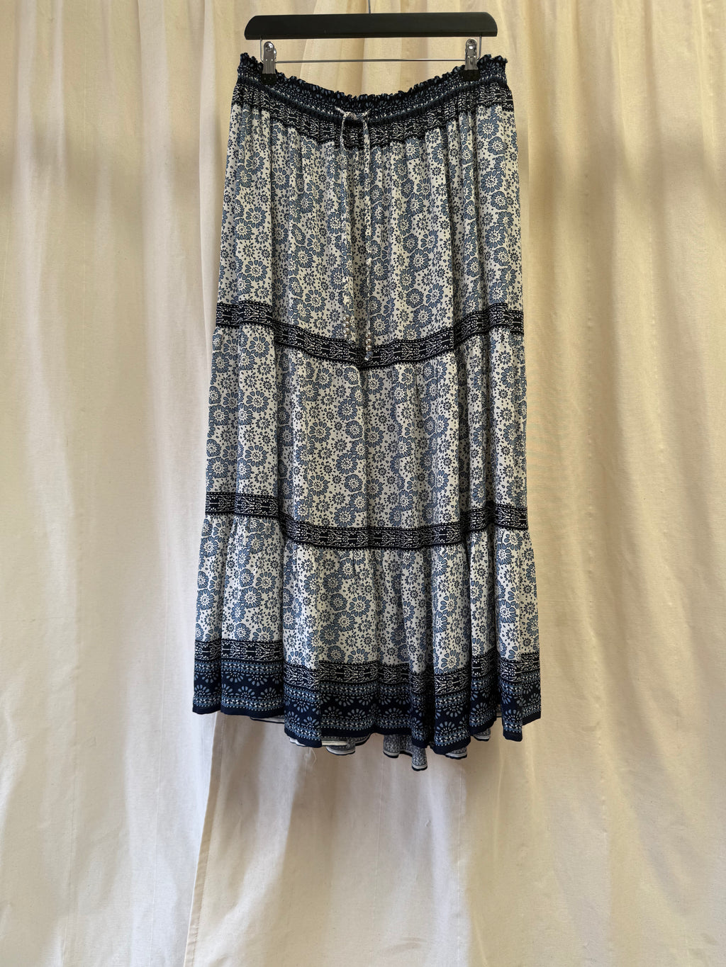 Mint Velvet Allie Print Maxi Skirt