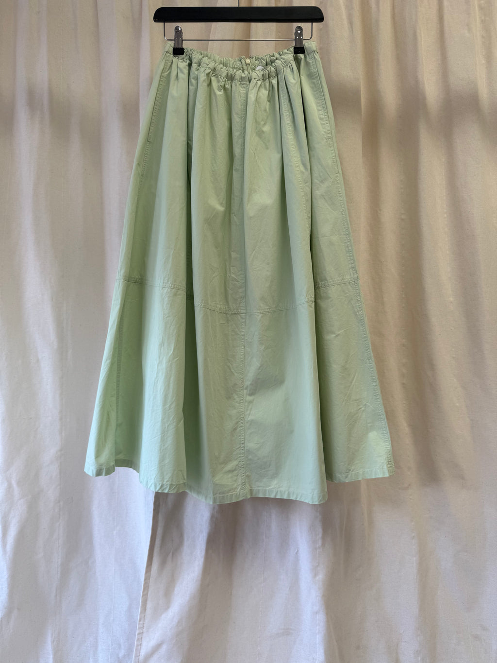 Asos Mint Green Cotton Poplin Skirt