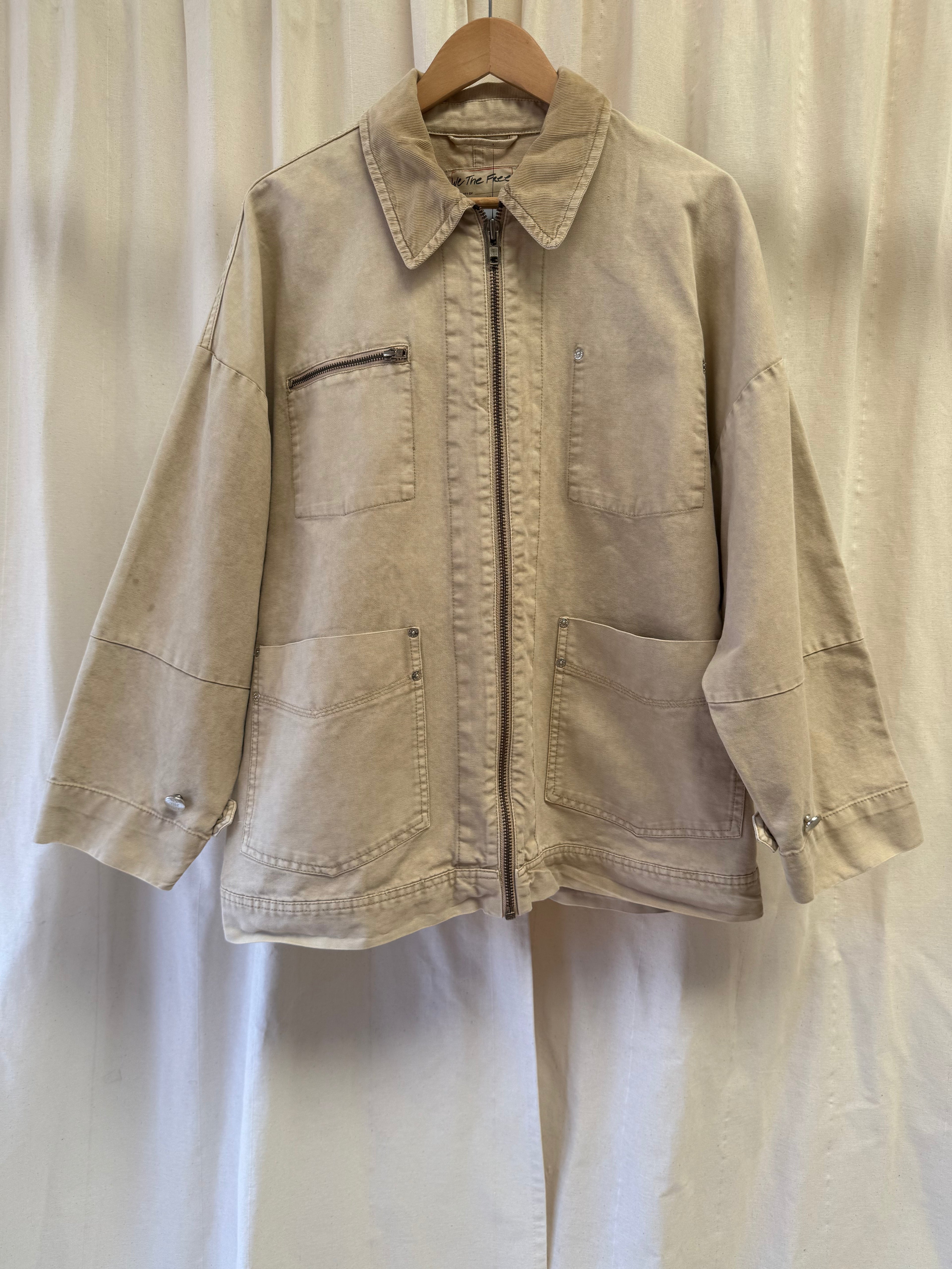 Free People We The Free Easy That Canvas Jacket