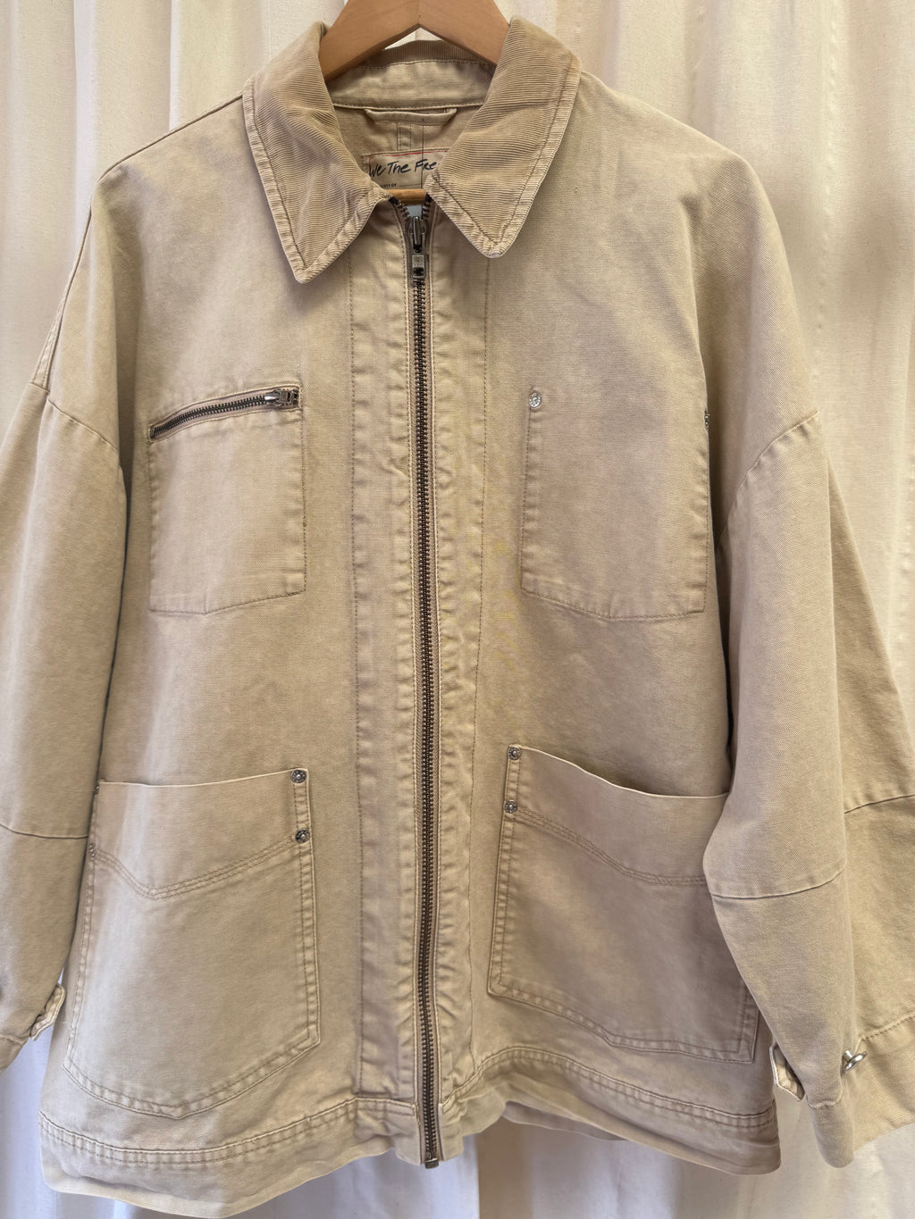 Free People We The Free Easy That Canvas Jacket