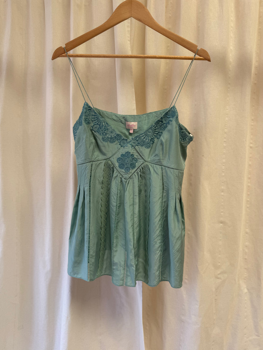 Whistles Sage Green Camisole