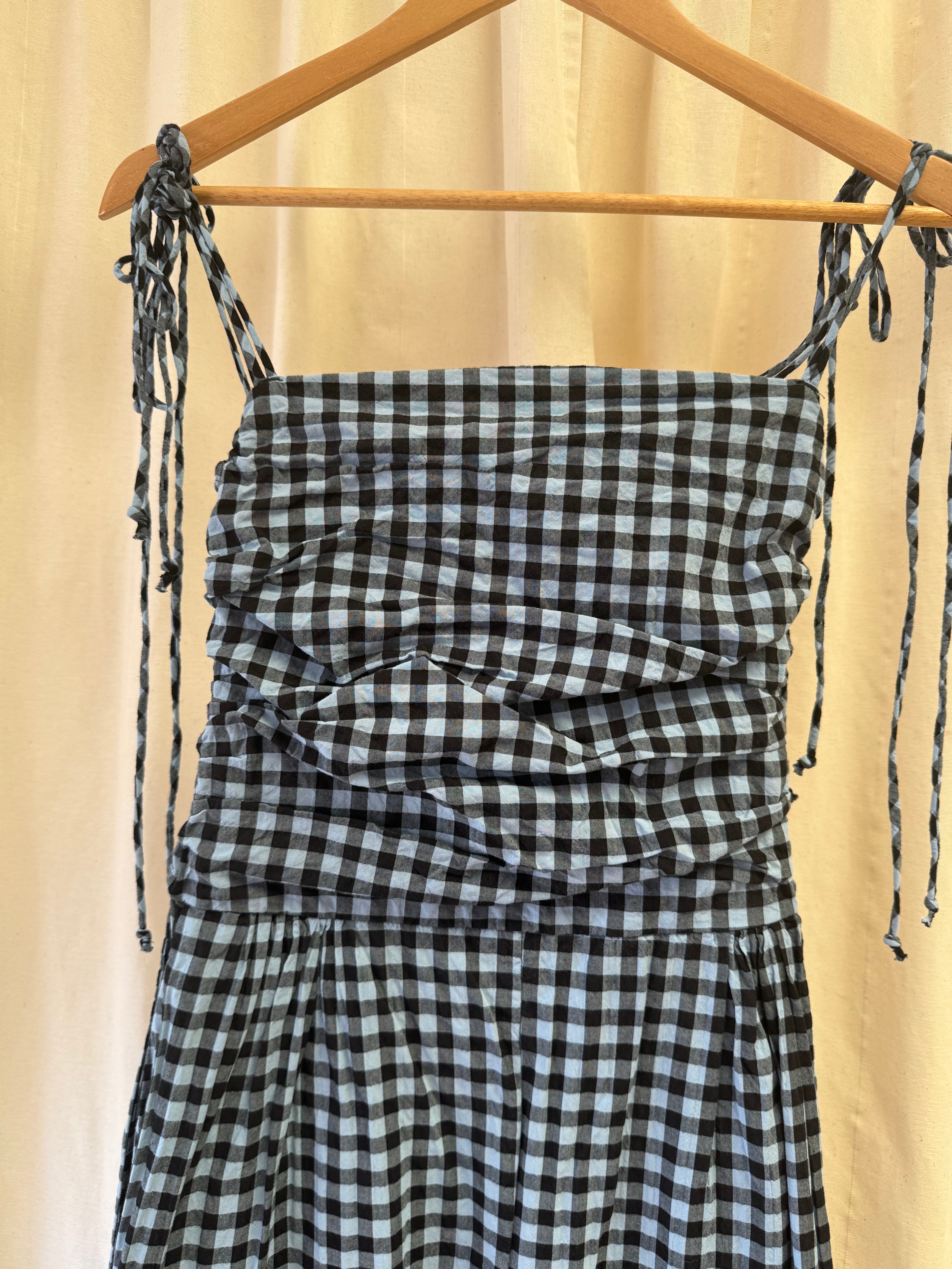 Bimba Y Lola Gingham Jumpsuit
